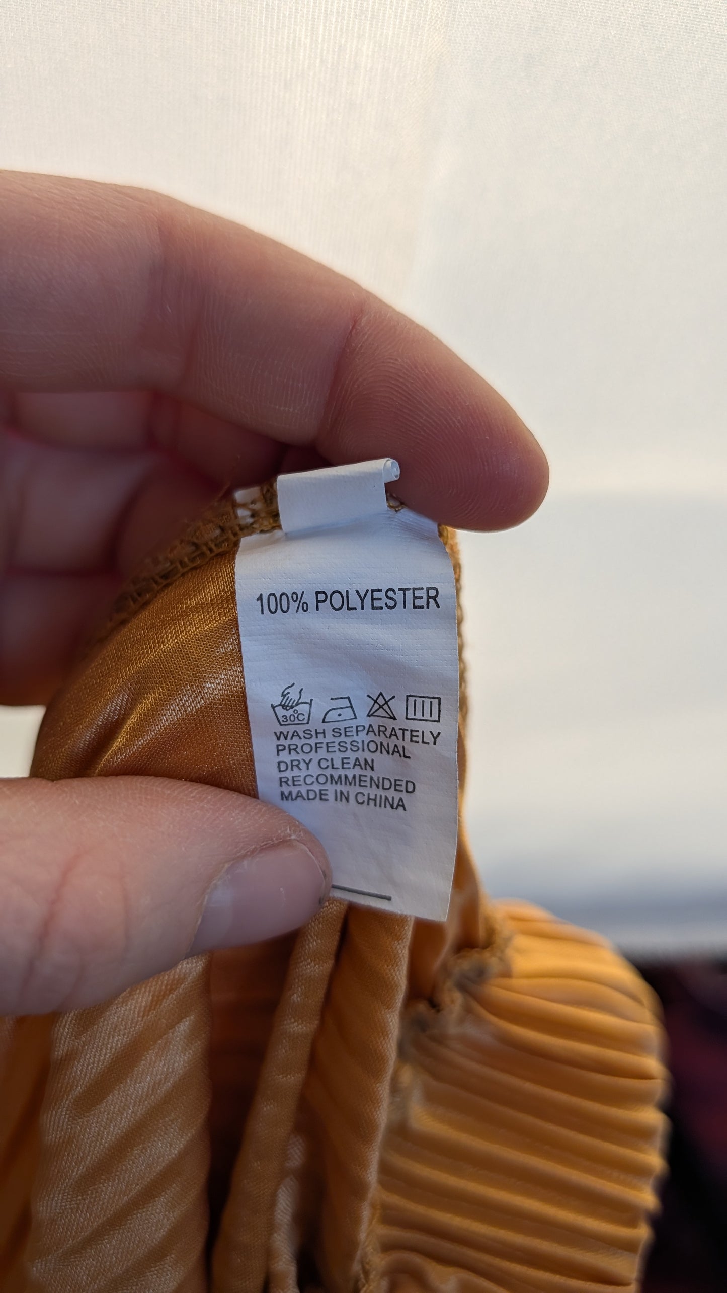 Pantalon Fluide - Or