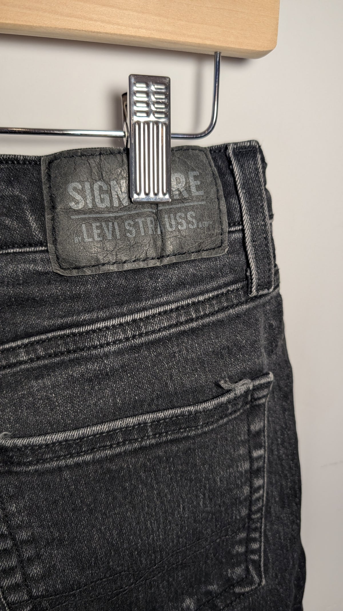 Straight Leg Pants - Levi's Signature (Grey) - 29