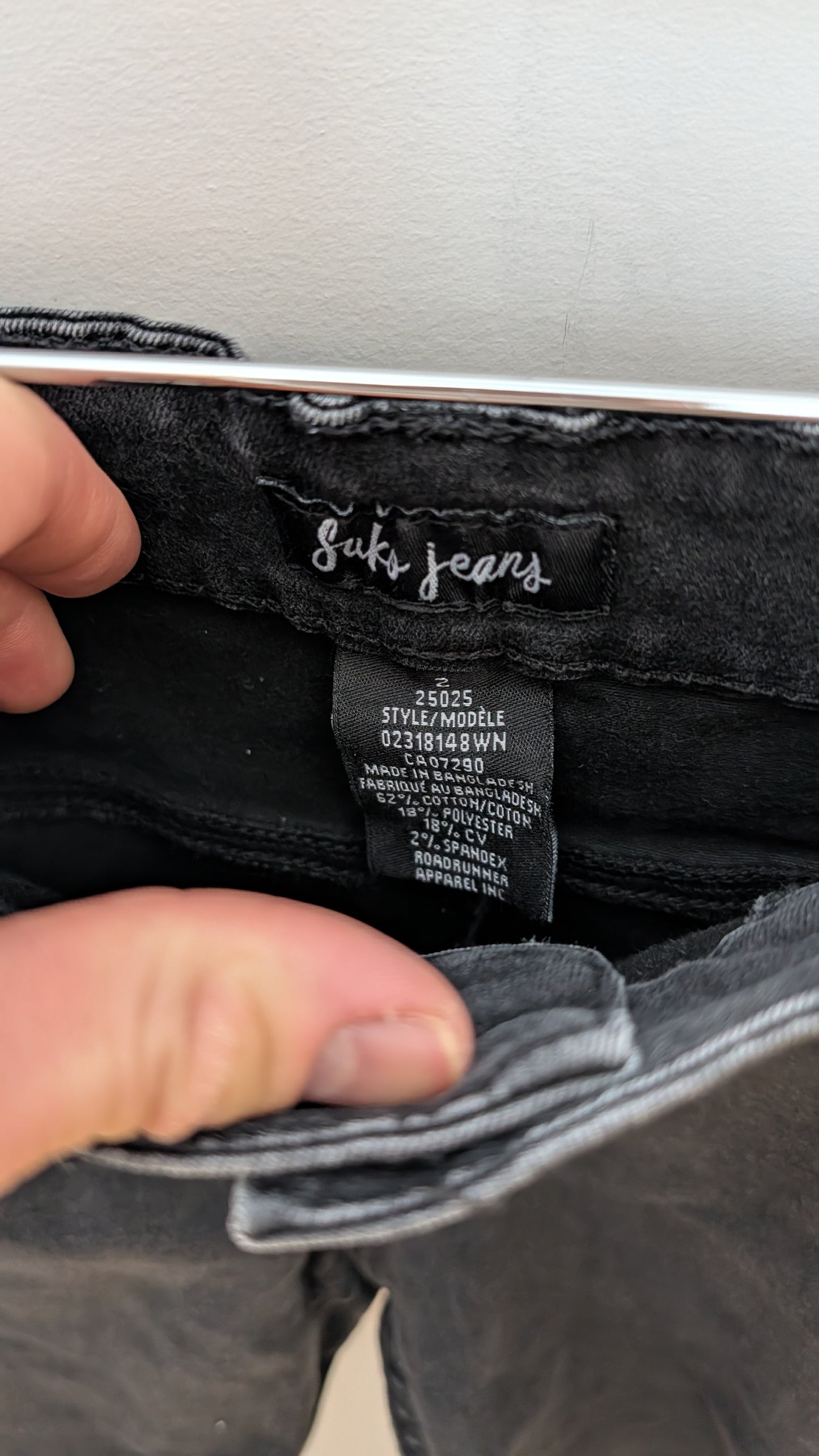 Short Denim – Noir