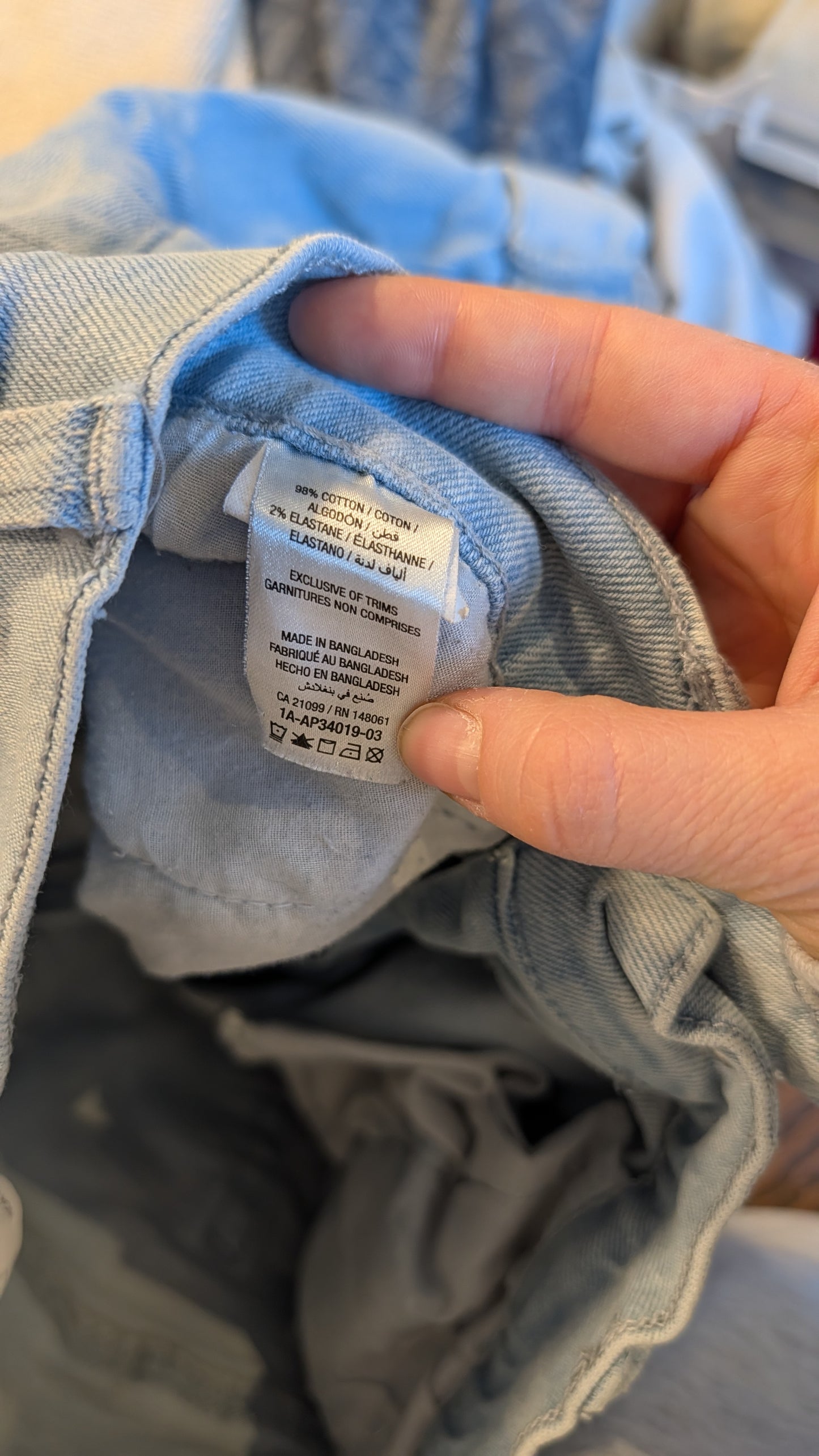 Short Denim – Ardenne (Bleu)