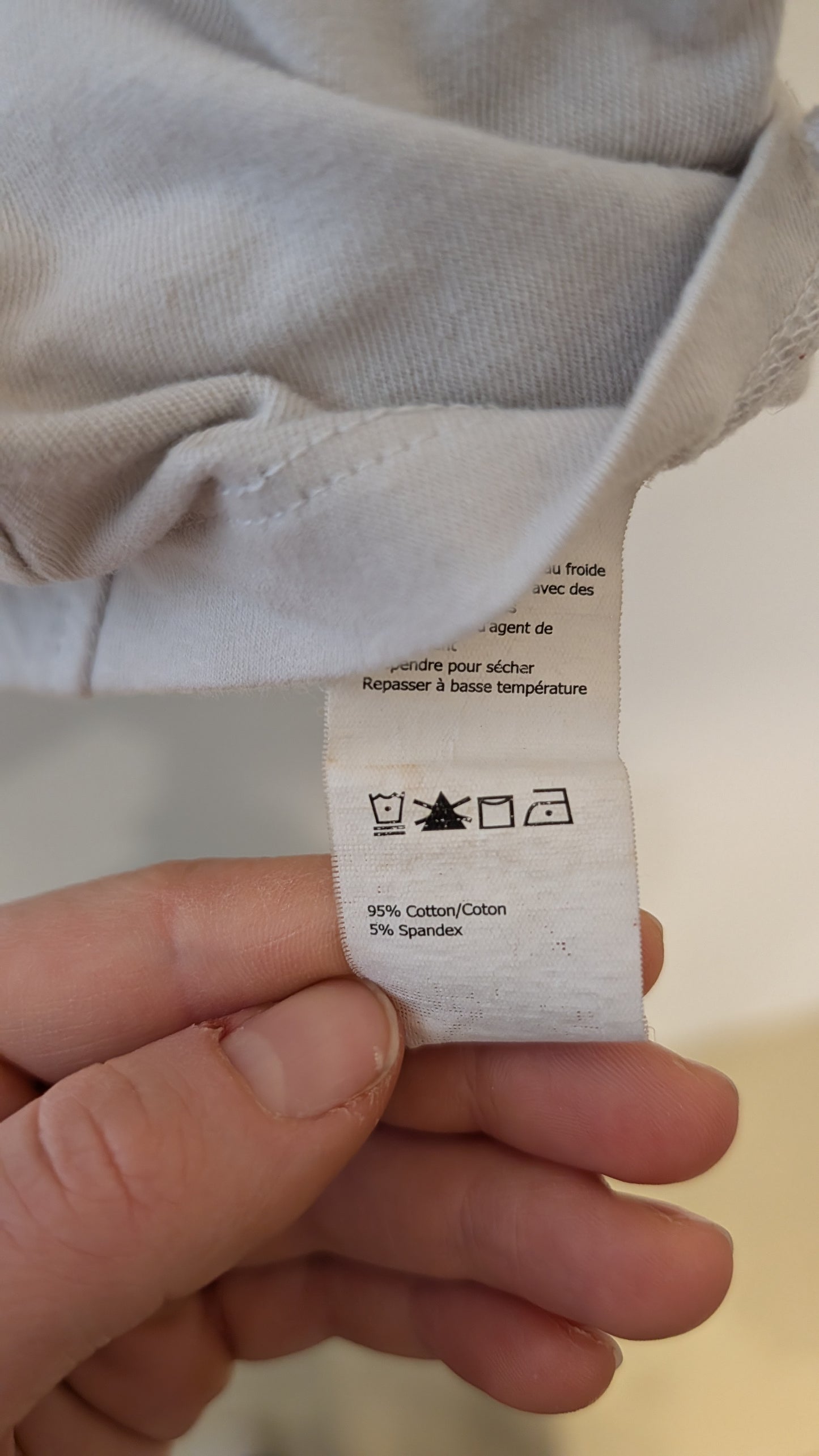 Haut écourté (Crop Top) – Ambiance (Blanc)