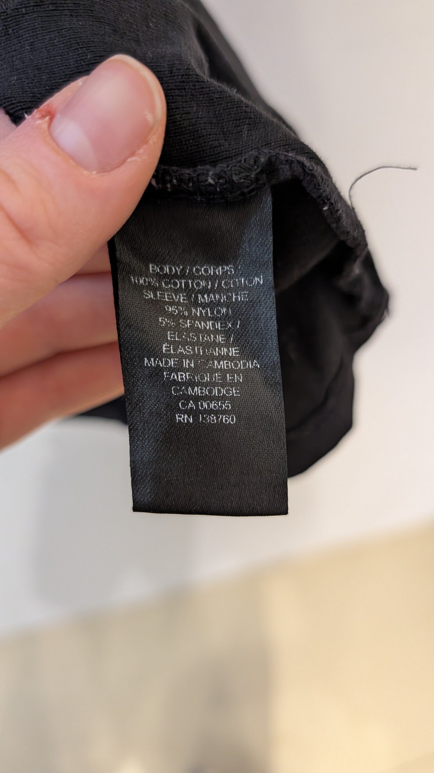 Haut ajouré – RW&CO. (Noir)