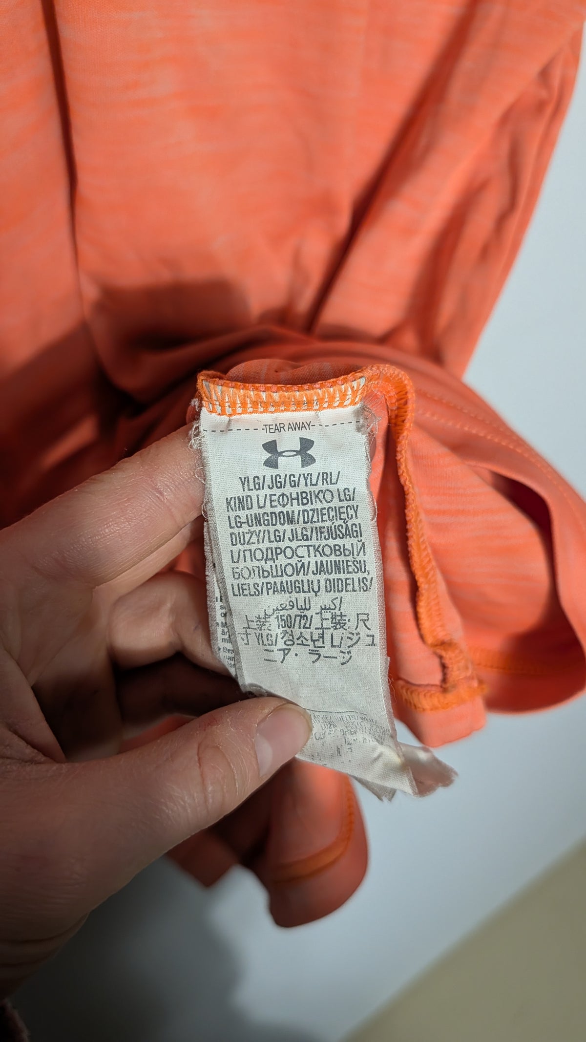 T-shirt de sport technique – Under Armour (Corail)