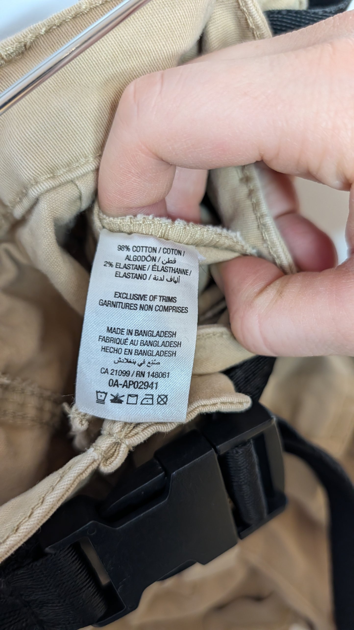 Short cargo avec ceinture – Ardene (Brun Moyen) - M