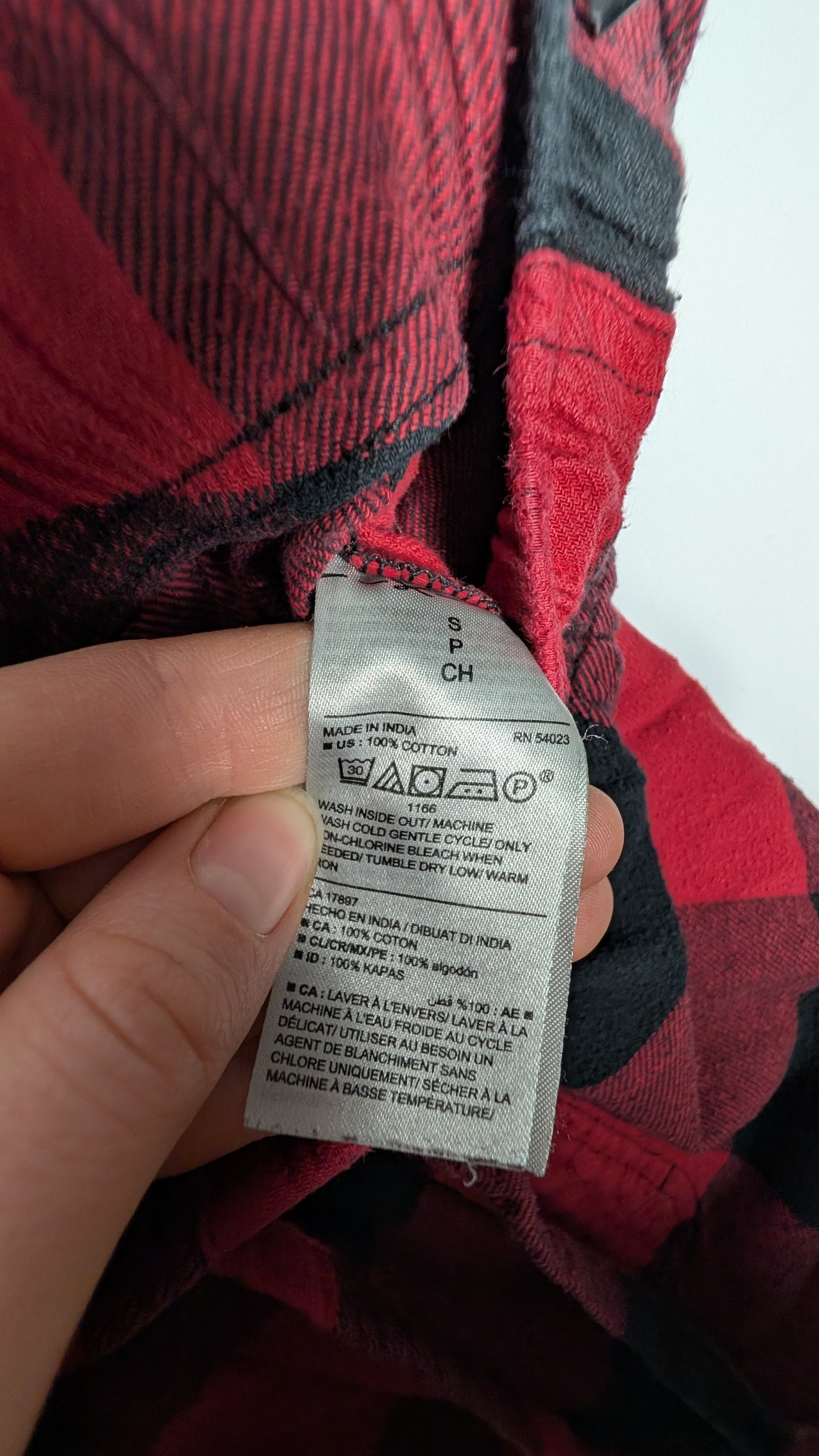 Pantalon de flanelle – Old Navy (Carreaux Buffalo)