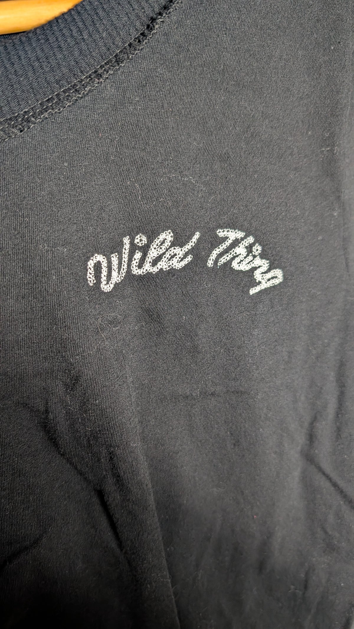 'Wild Thing' T-shirt – Cloth by Design (Black) - M