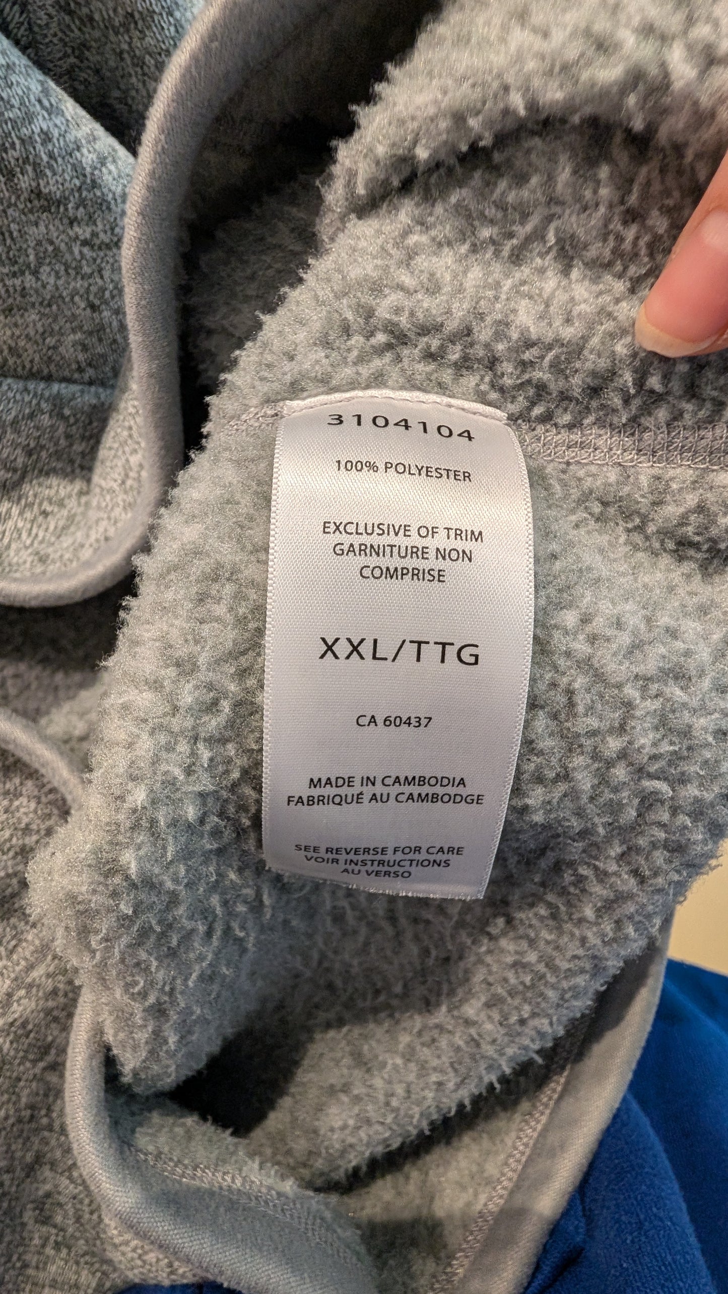 Chandail demi-zip – Sunice - XXL