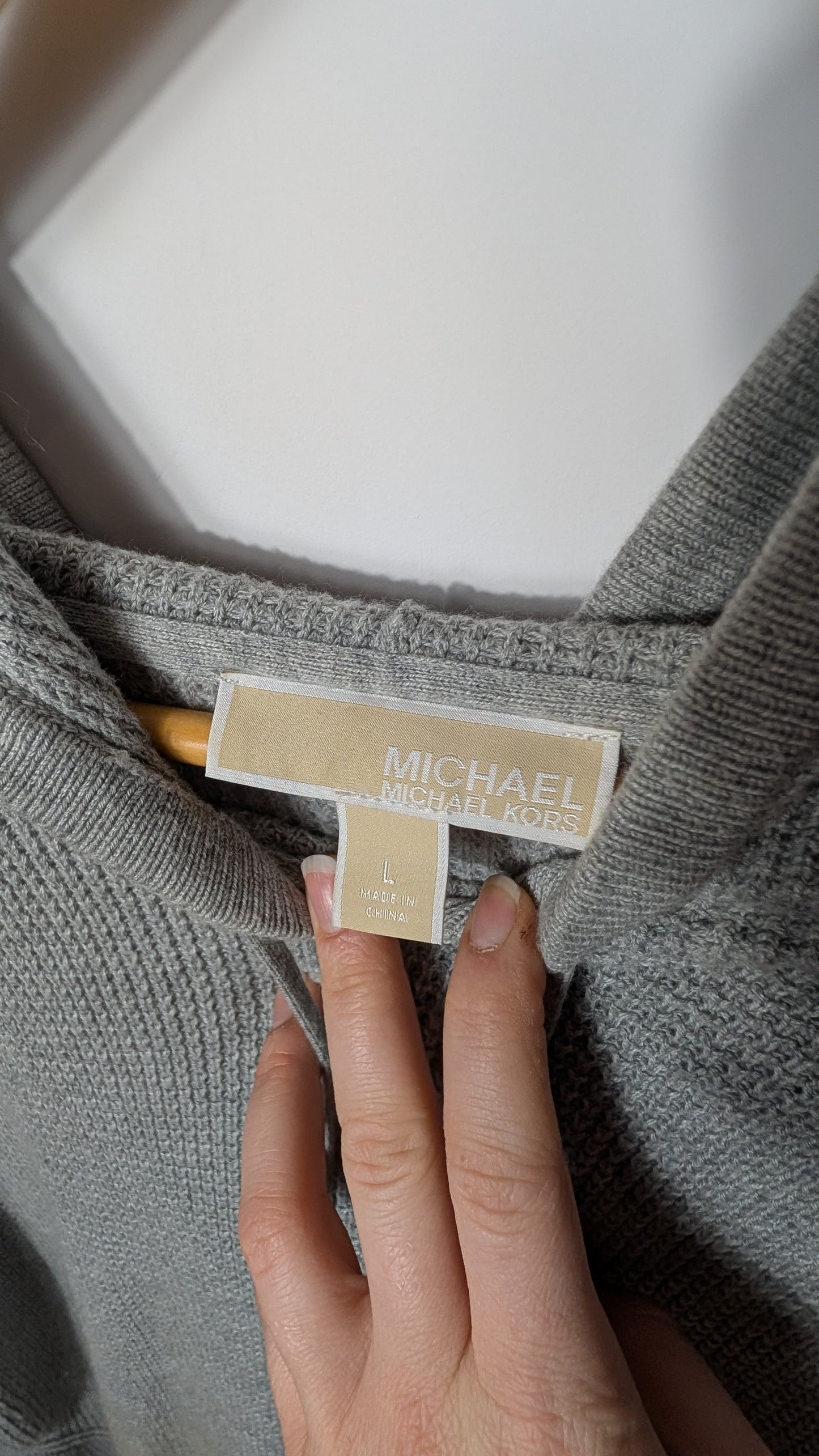Hoodie en tricot – Michael Kors - L