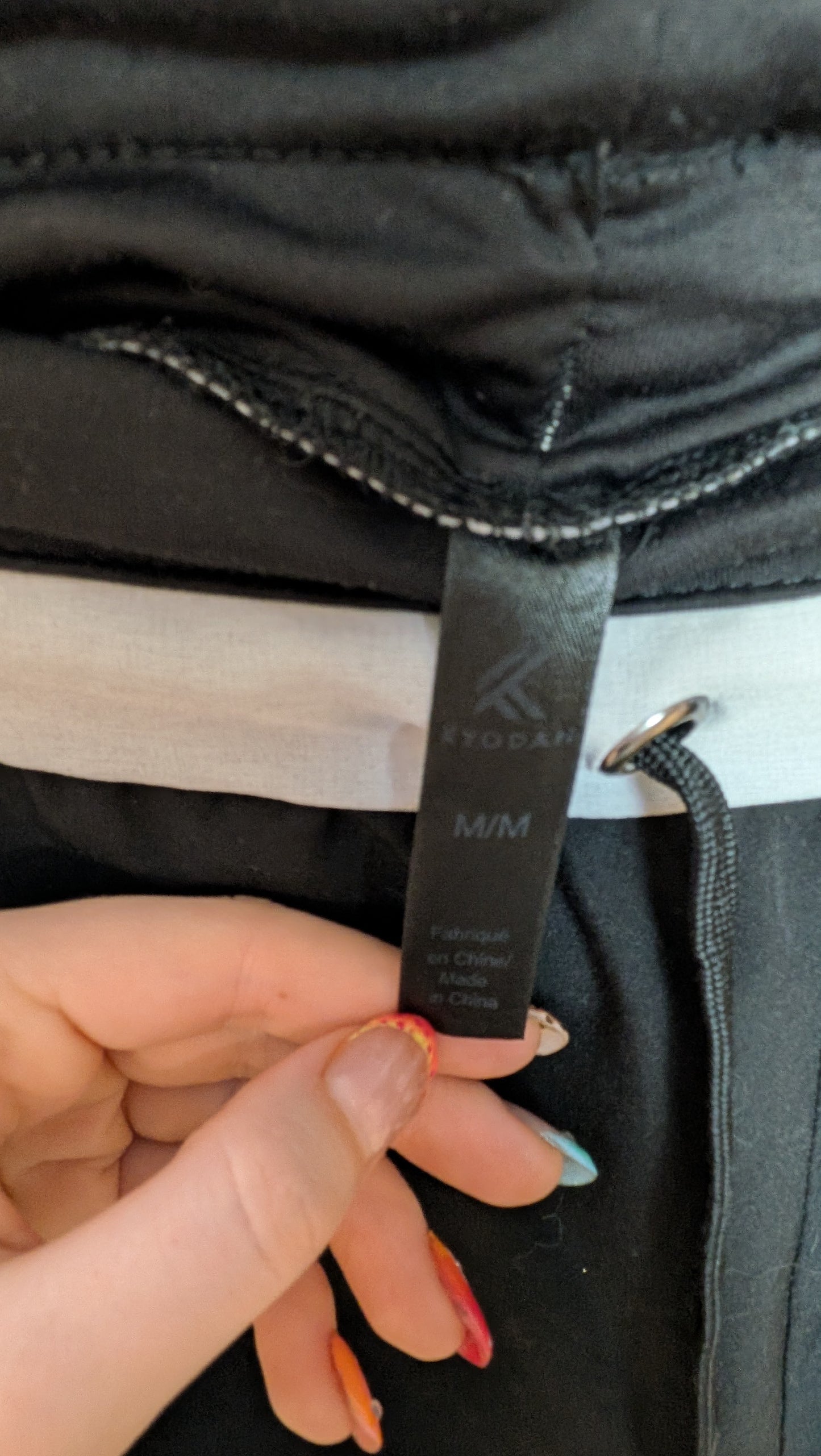 Pantalon sport noir et gris - Kyodan - M
