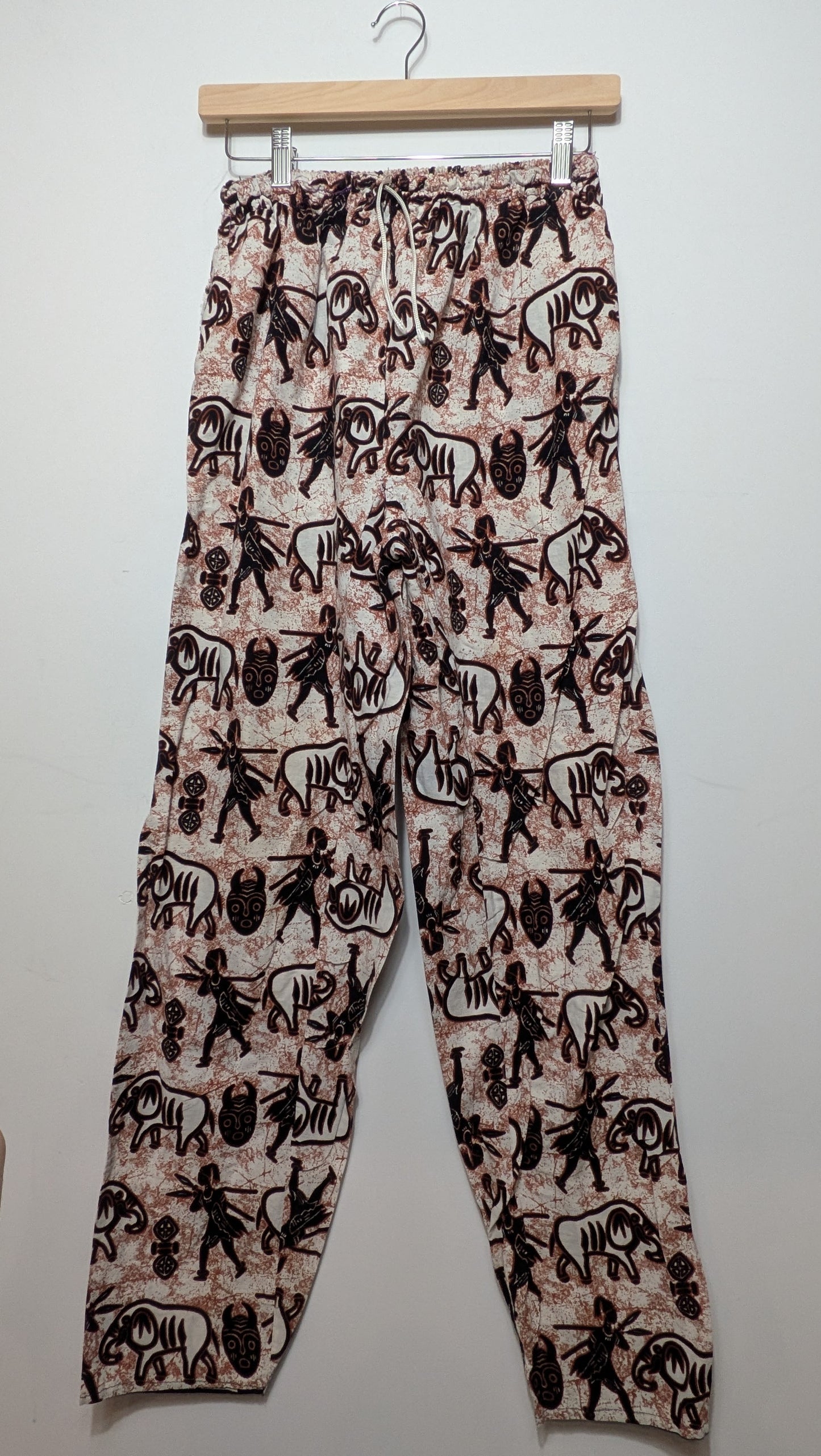 Pantalon ample motifs - Inconnu - Unique