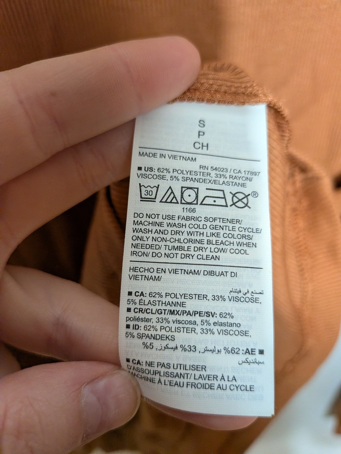 Haut manches longues terre cuite - Old Navy - S