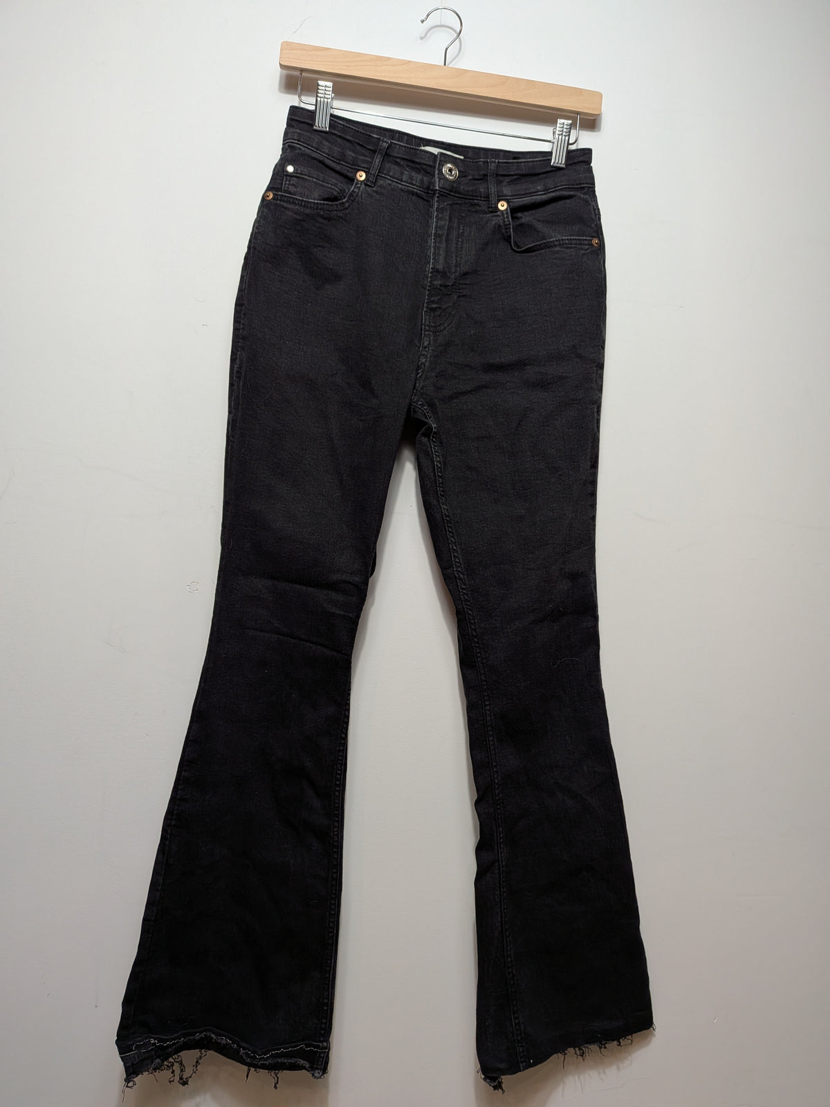 Black flare jeans - HM - US 6