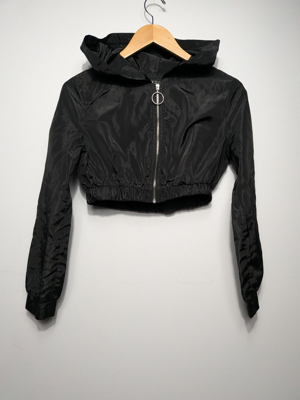 Coupe-vent cropped noir - Shein - S