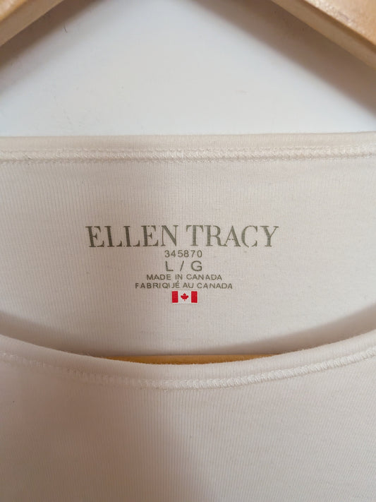 Chandail classique blanc - Ellen Tracy - L