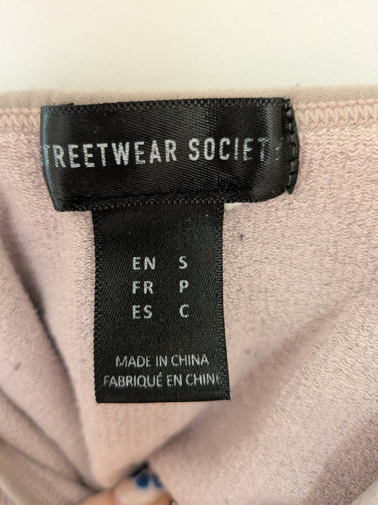 Crop top côtelé - STREETWEAR SOCIETY - S