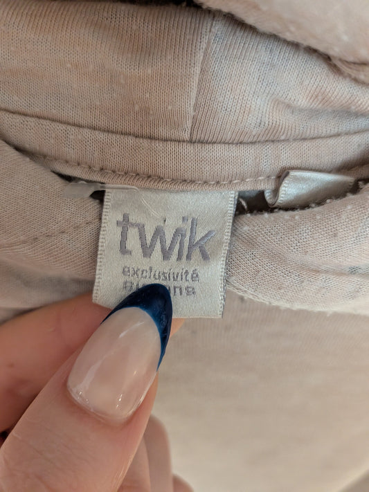 Robe hoodie longue - twik - M
