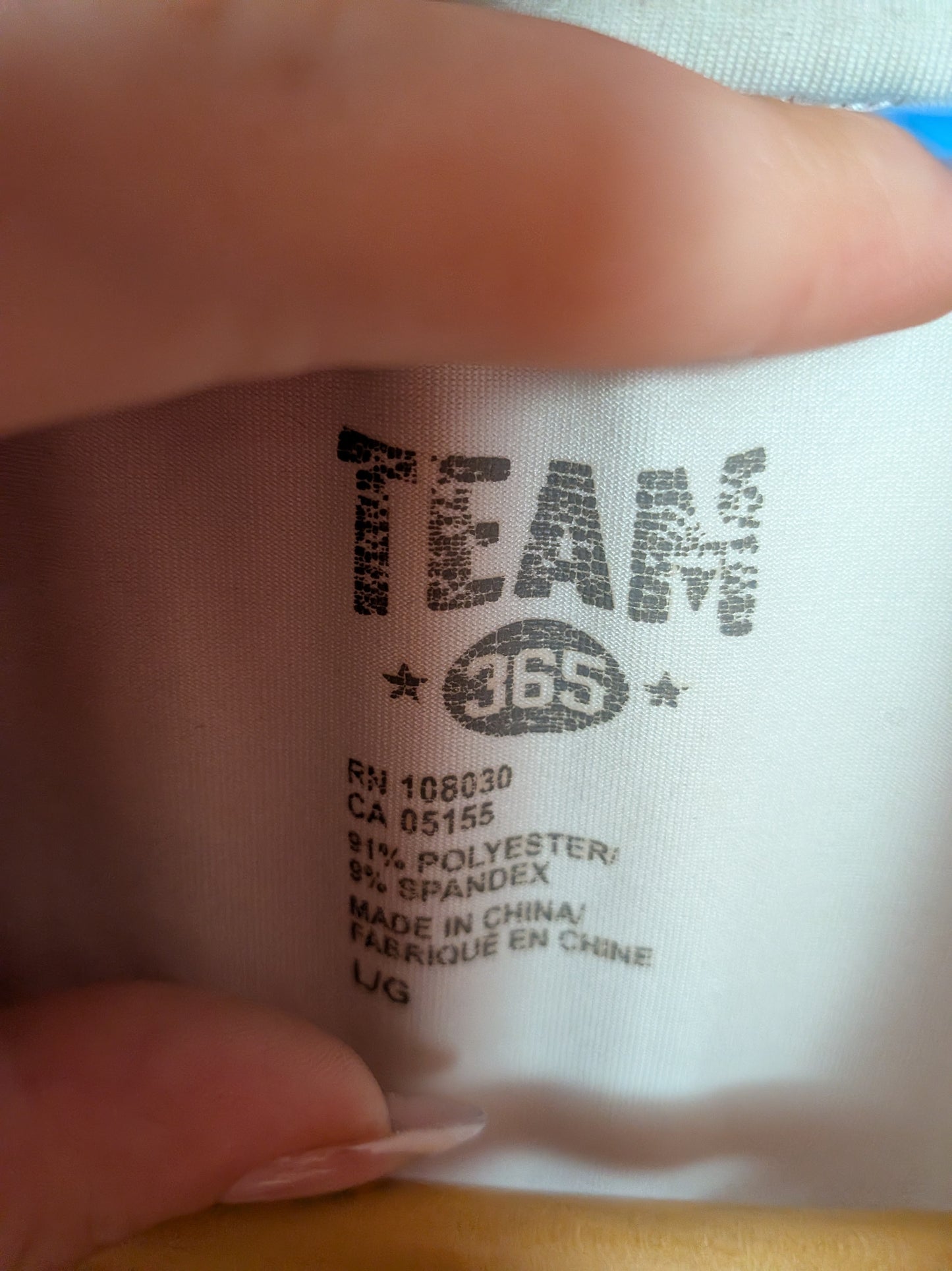 Polo de sport rouge Cheminots - TEAM 365 - L