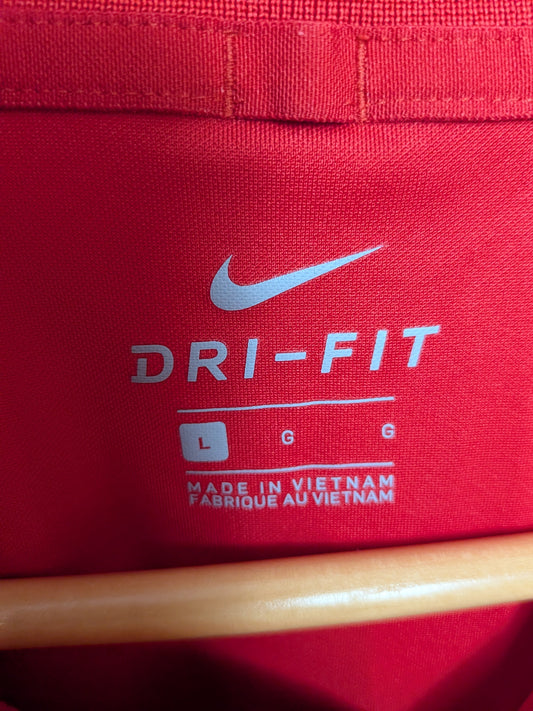 Polo Dri-Fit rouge Cheminots - NIKE - L