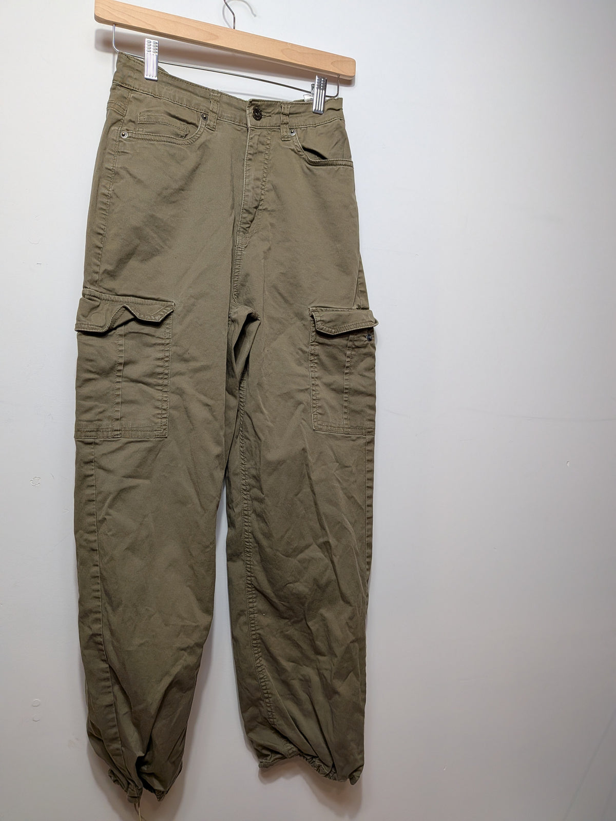 Khaki cargo pants - Jeaniologie - 2