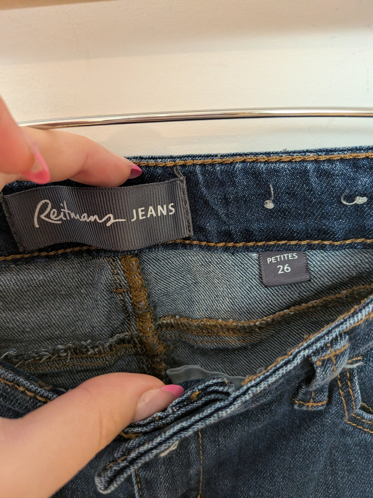 Jeans bleu foncé - Reitmans - 26