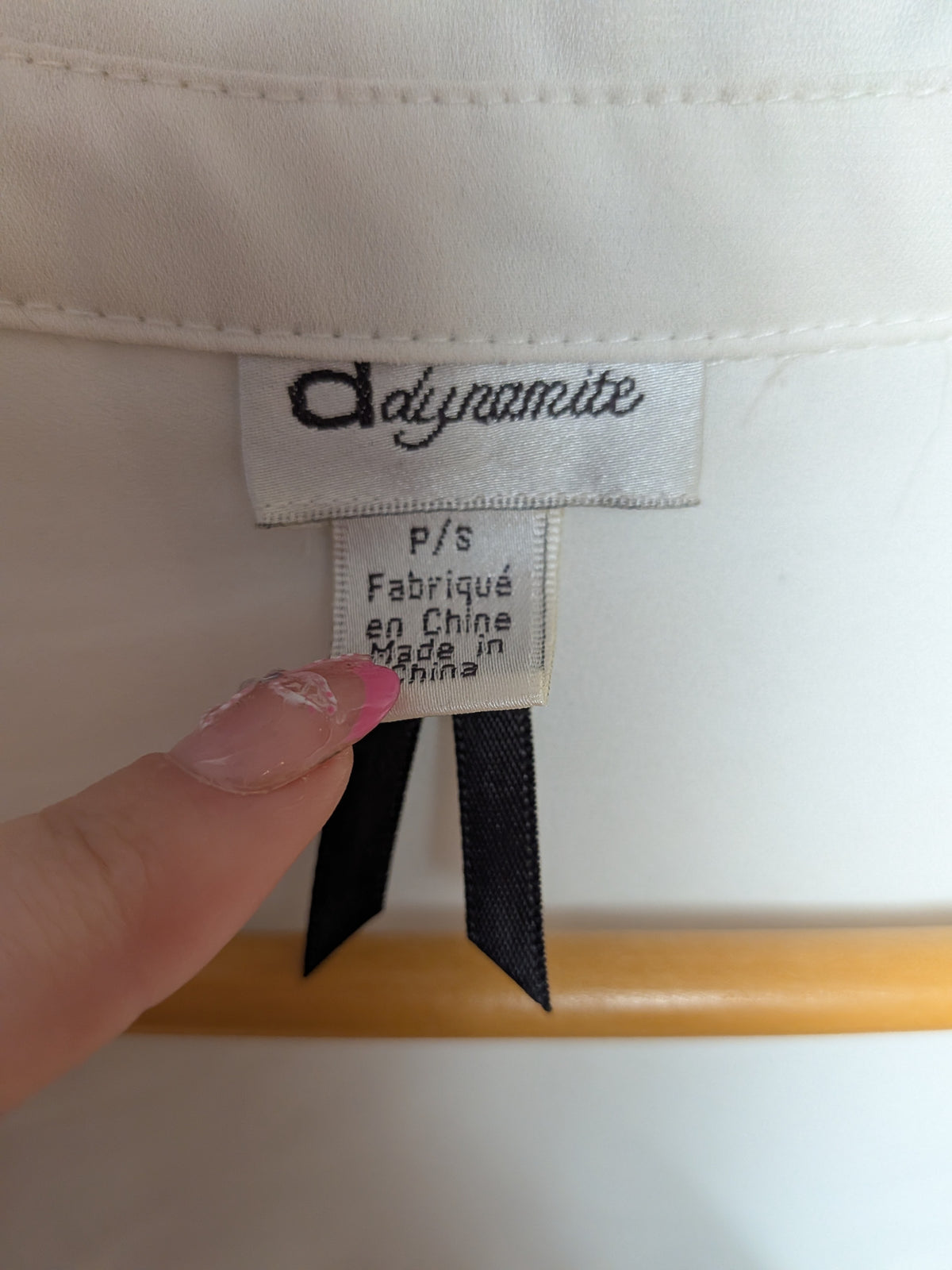 Chemise blanche - Dynamite - P/S
