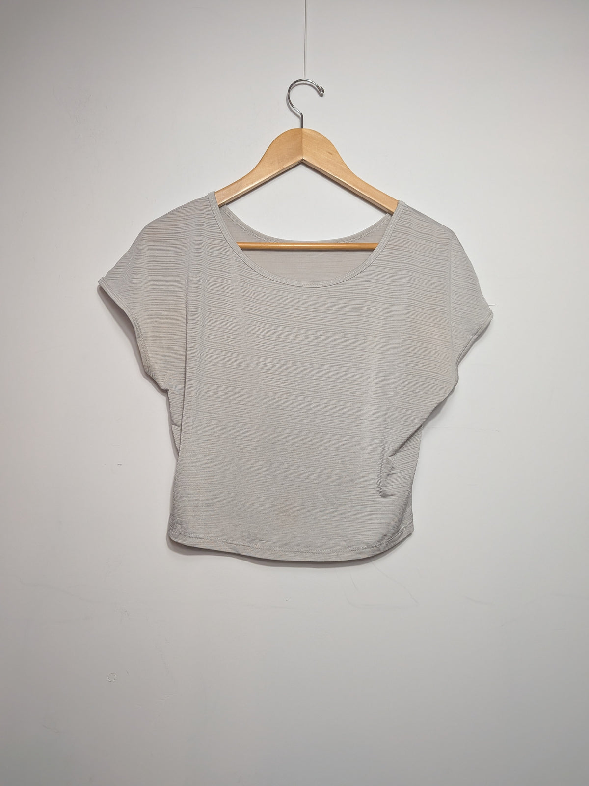 Cropped top with fine patterns - Unknown - M