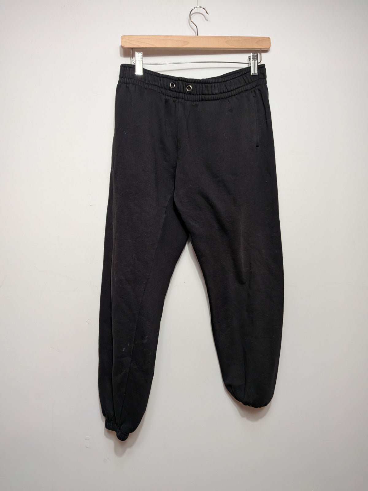 Pantalon de jogging molletonné noir - Inconnu - 14-16 ans