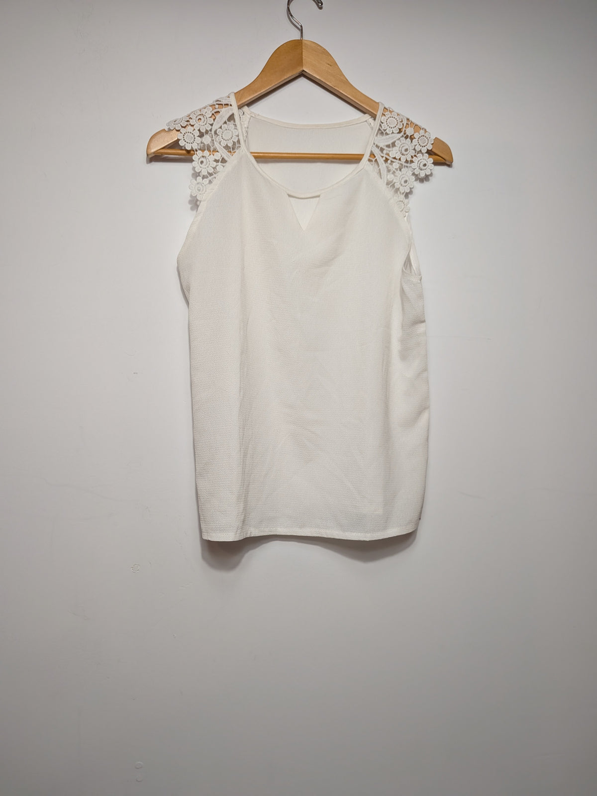 Camisole fluide dentelle ajourée - Inconnu - M