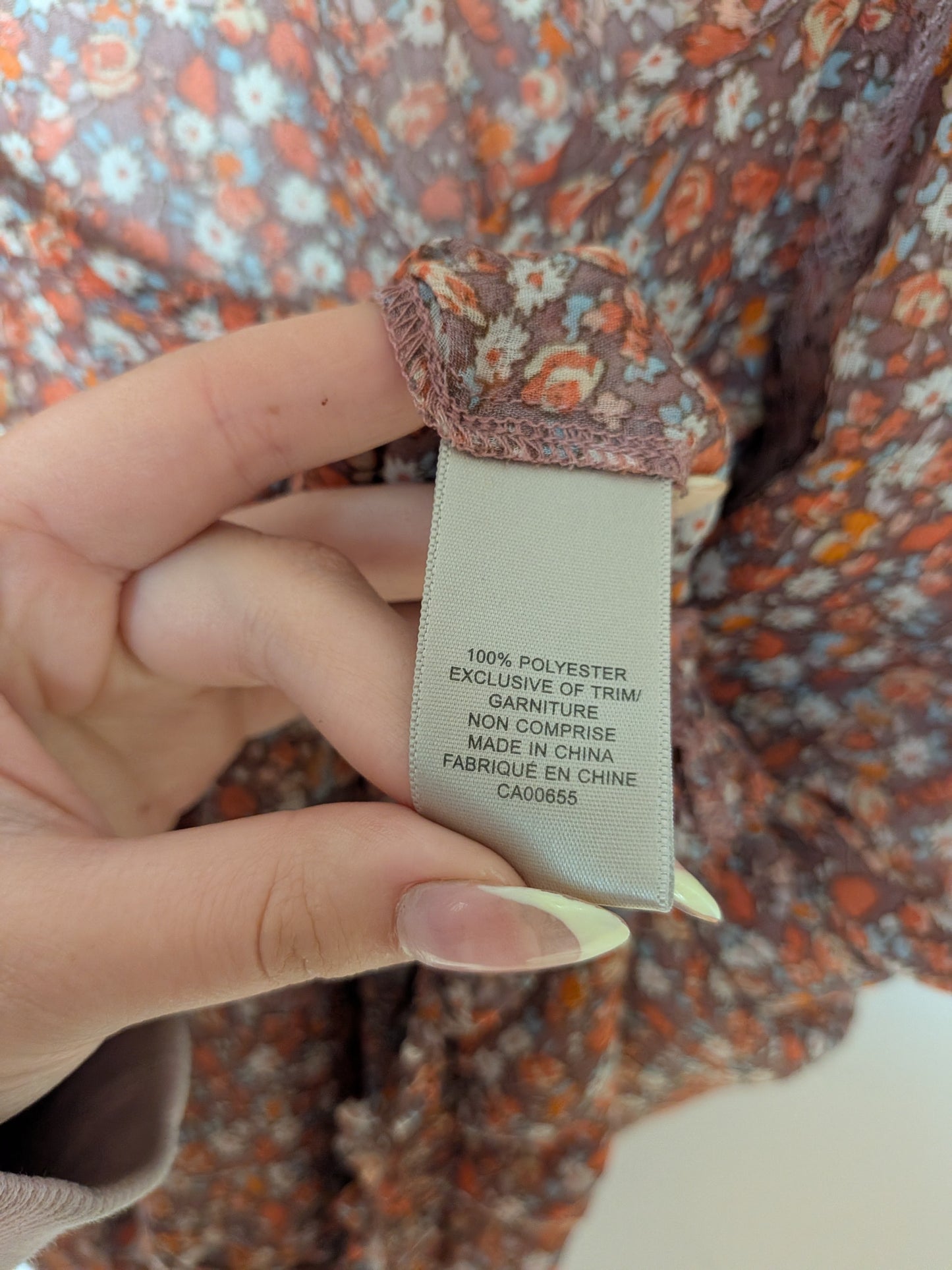 Blouse fleurie smockée à volants - RW&CO. - M