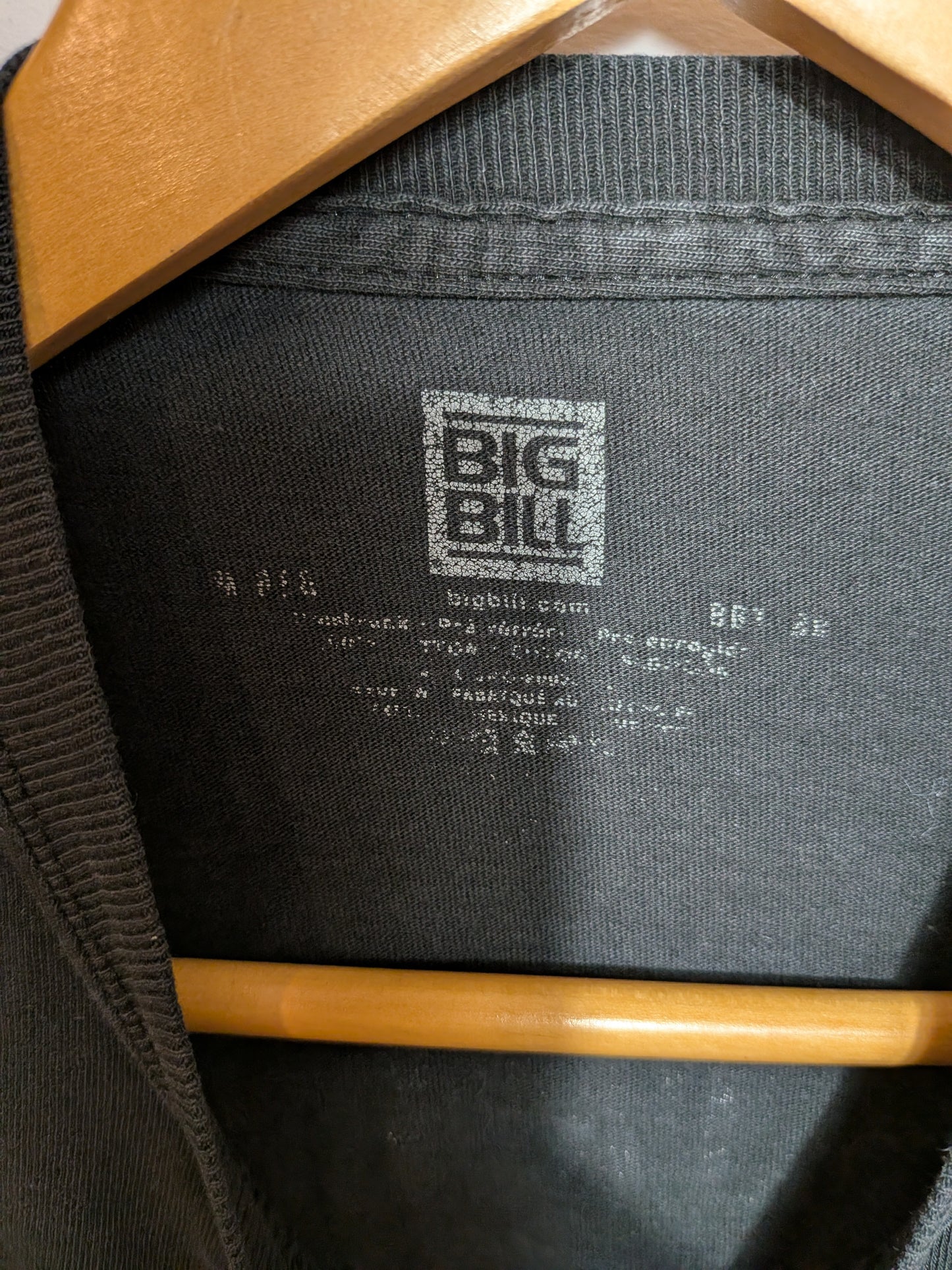 T-shirt Jobs de Bras noir - BIG BILL - Taille manquante