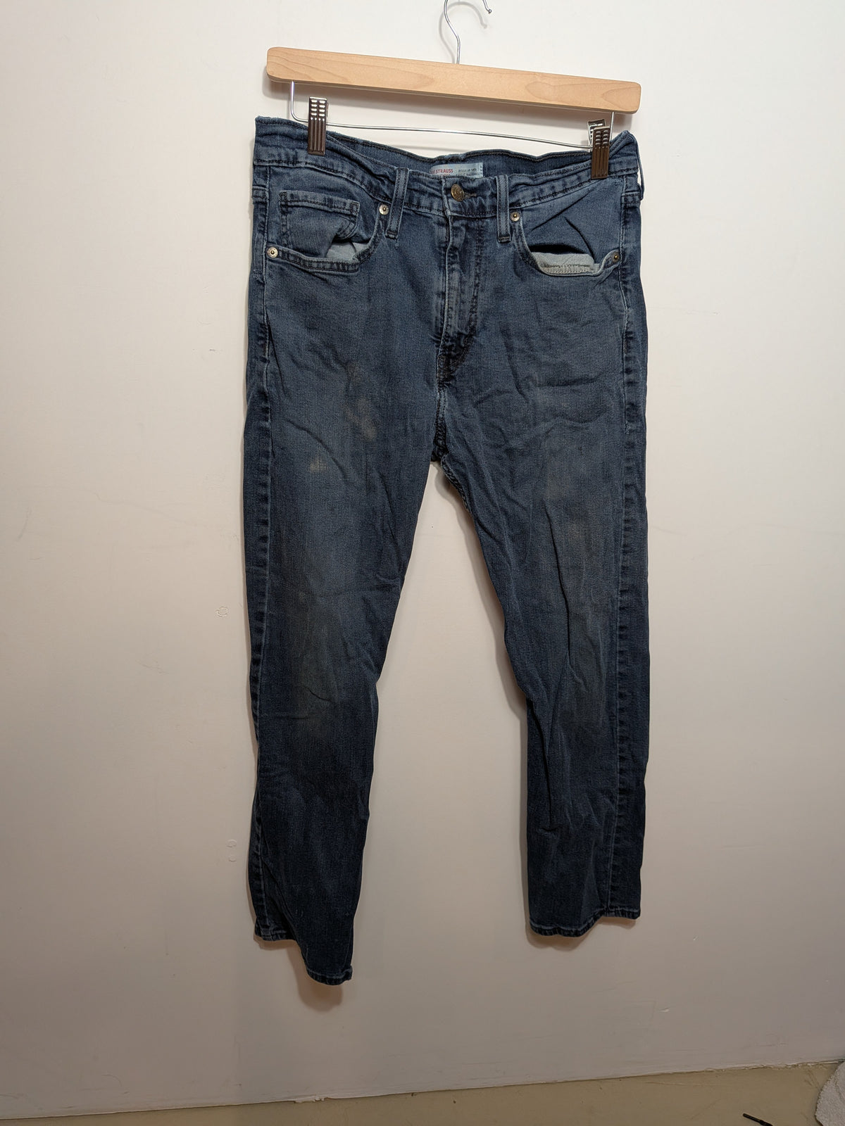 Faded blue tapered fit jeans - LEVI STRAUSS SIGNATURE - Size missing