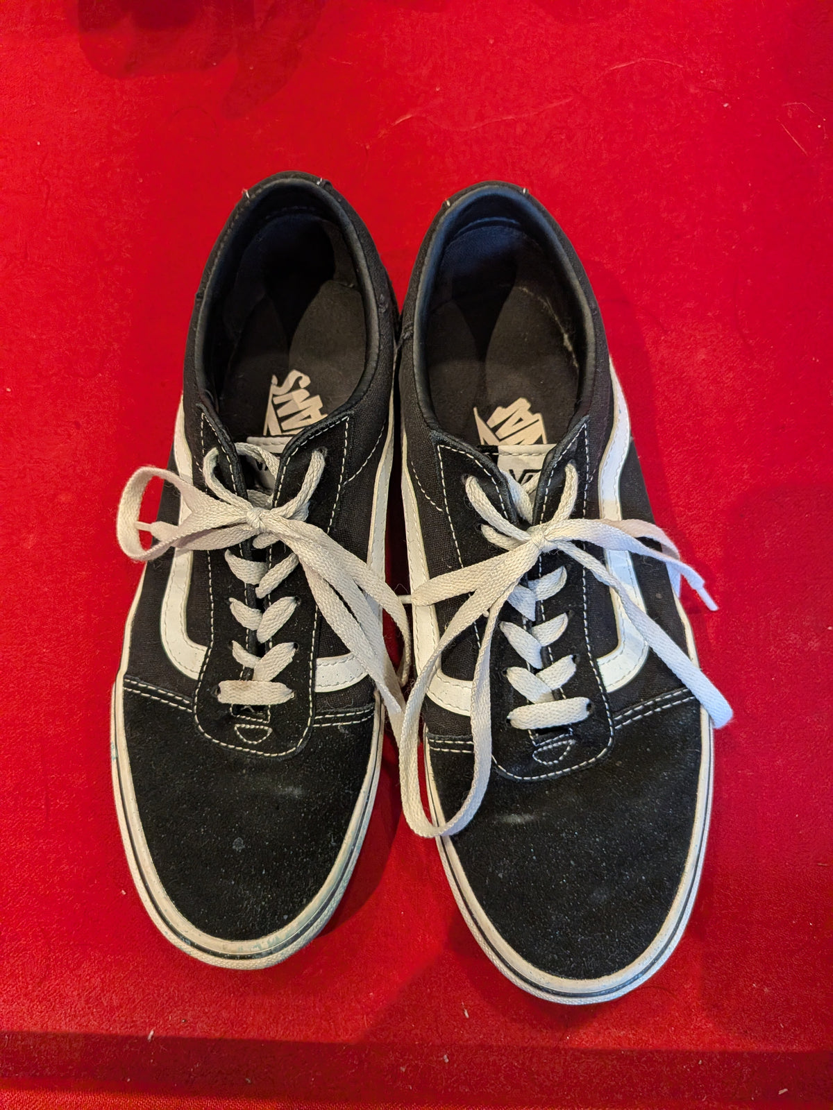 Black suede and canvas Old Skool sneakers - VANS - US W 9.0