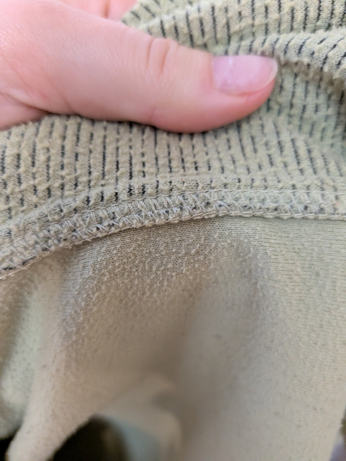 WHITE SIERRA Chandail polaire sauge col zippé Plein air XL