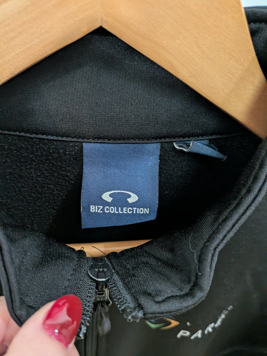BIZ COLLECTION Veste zippée molleton noir col montant Sport M