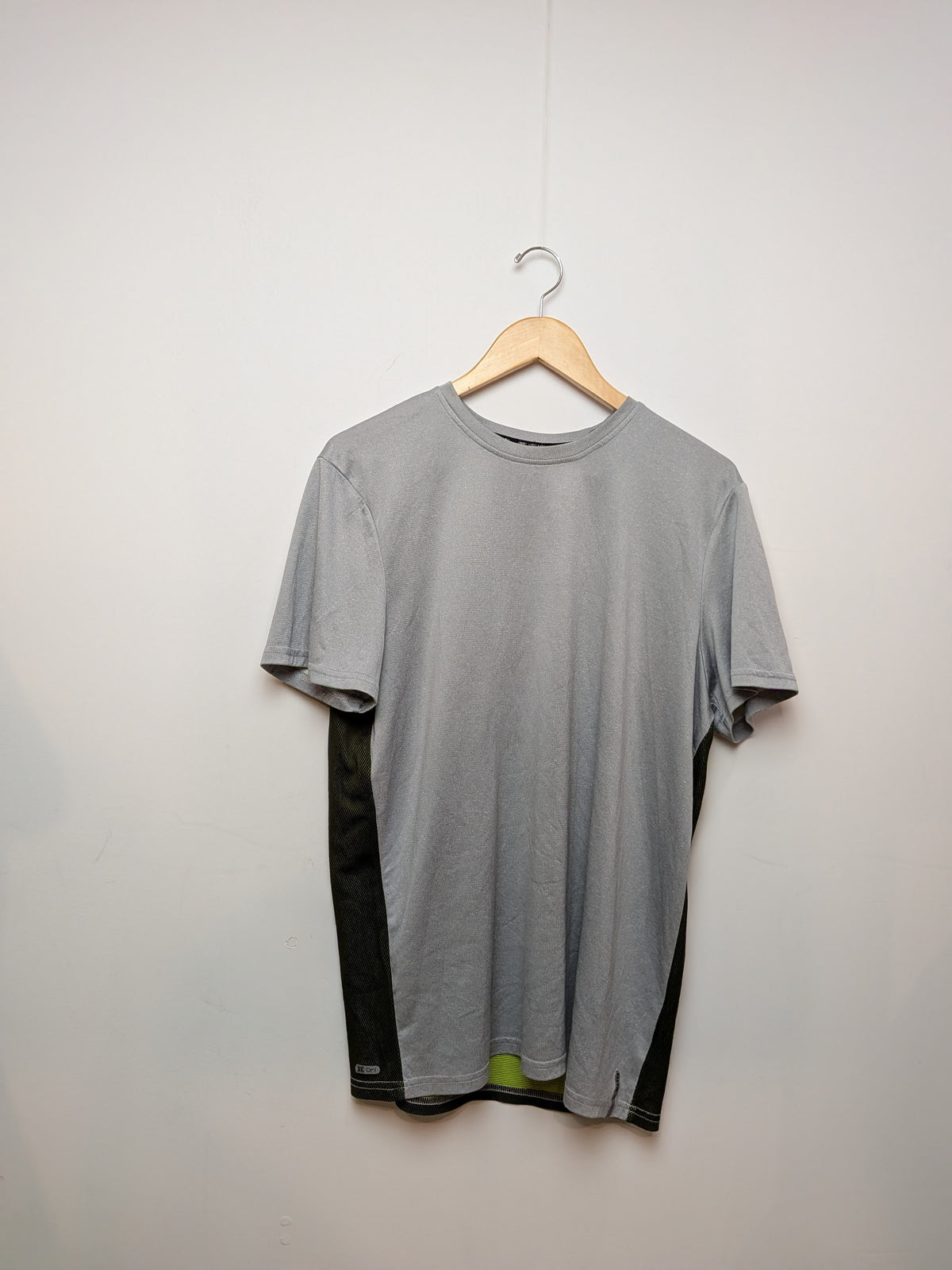RBX T-shirt technique gris chiné empiècements mesh Sport "L"