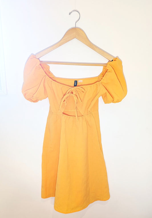 Robe d'été jaune