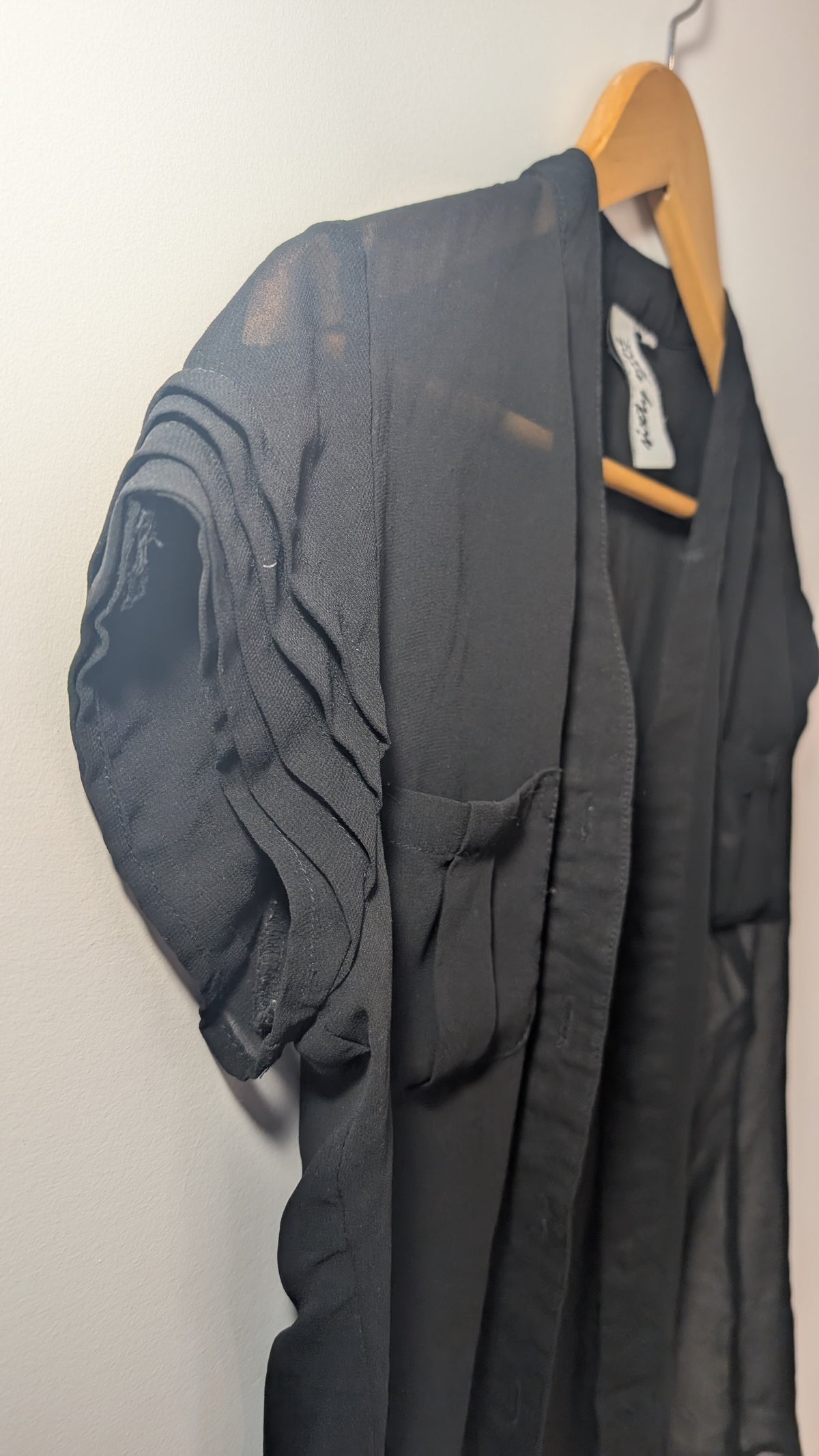 Black overshirt - black shirt