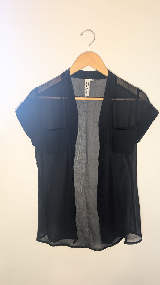 Par dessus noir - chemise noir