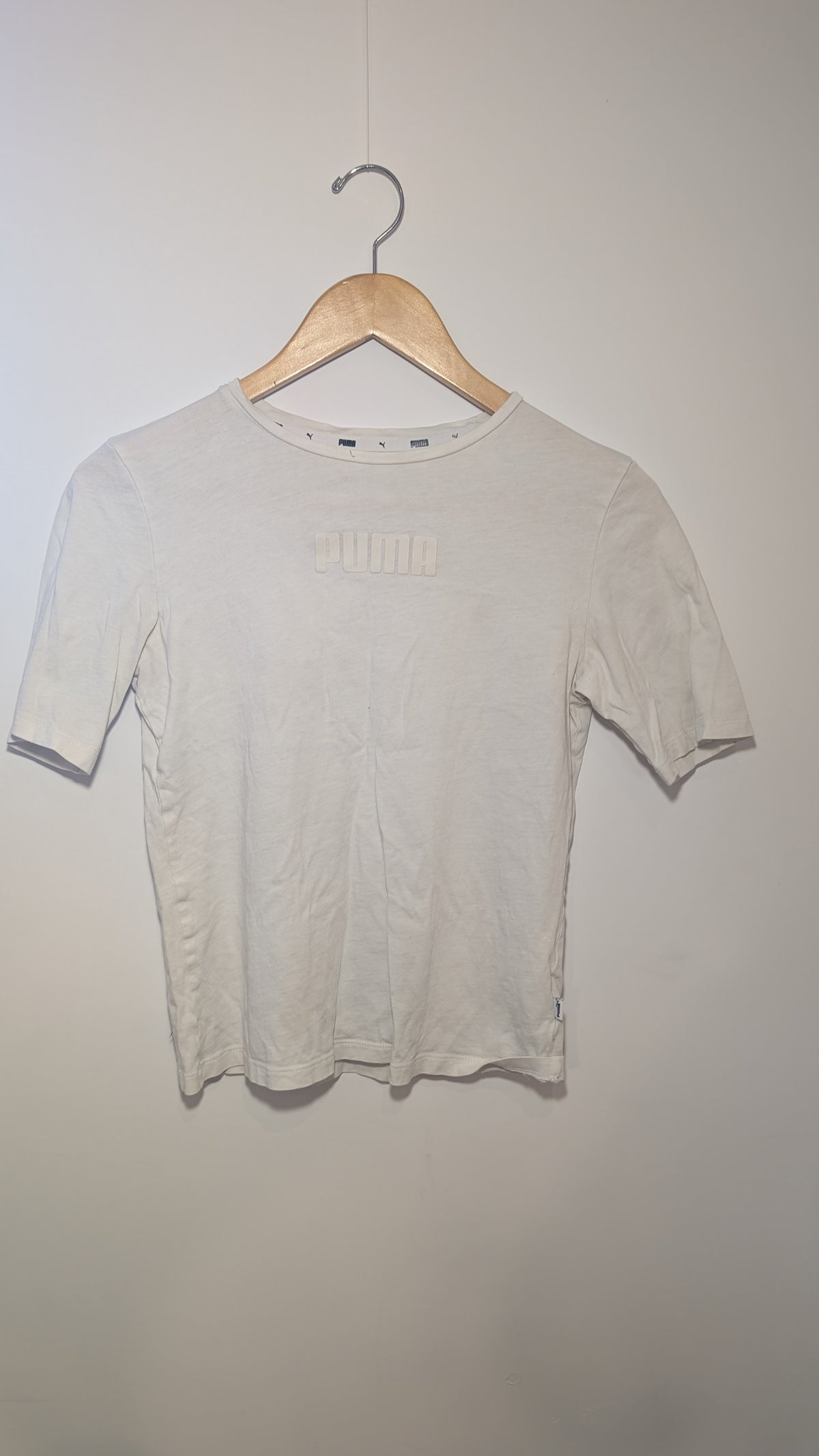 White Puma sports t-shirt