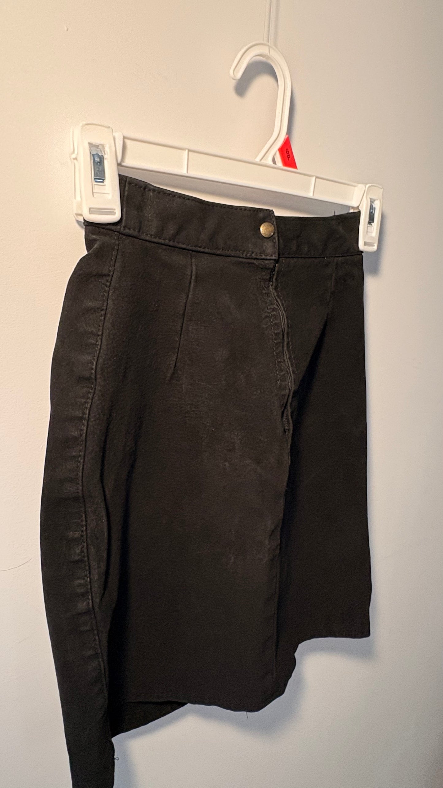 Jupe en cuire véritable