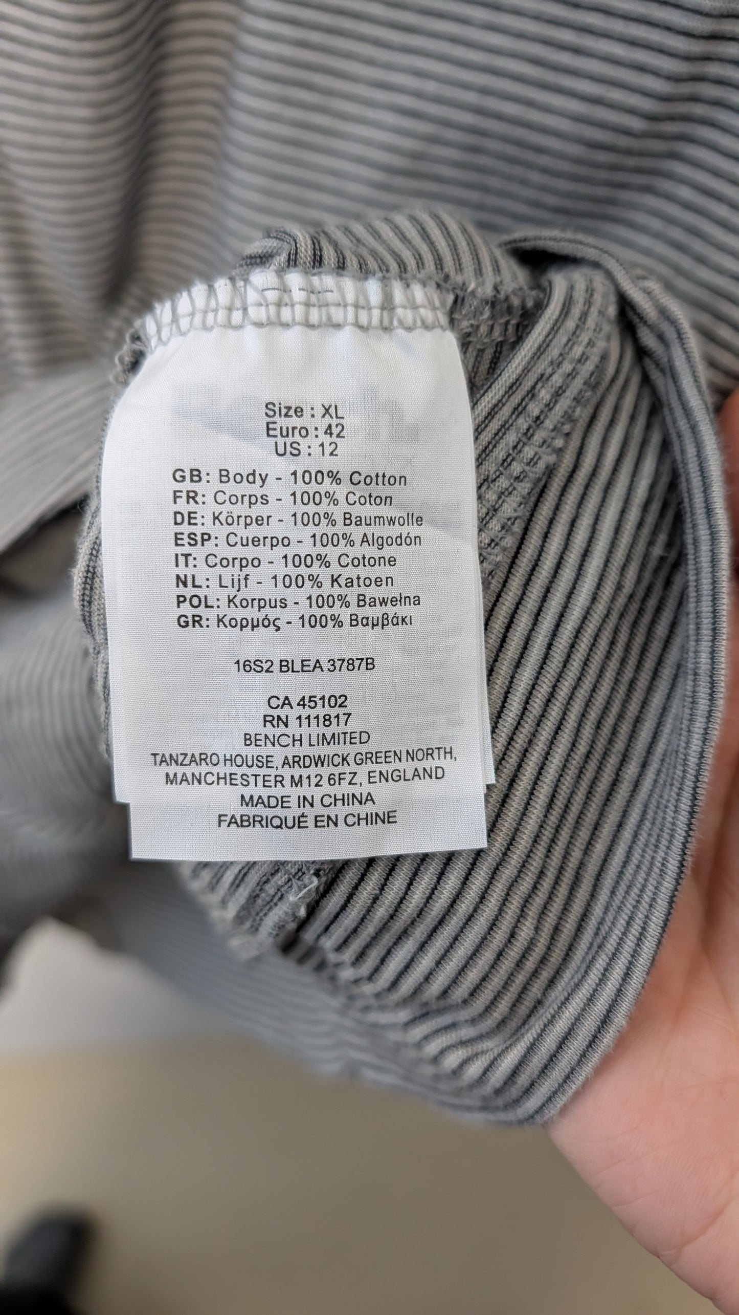 Veste à rayure - Bench