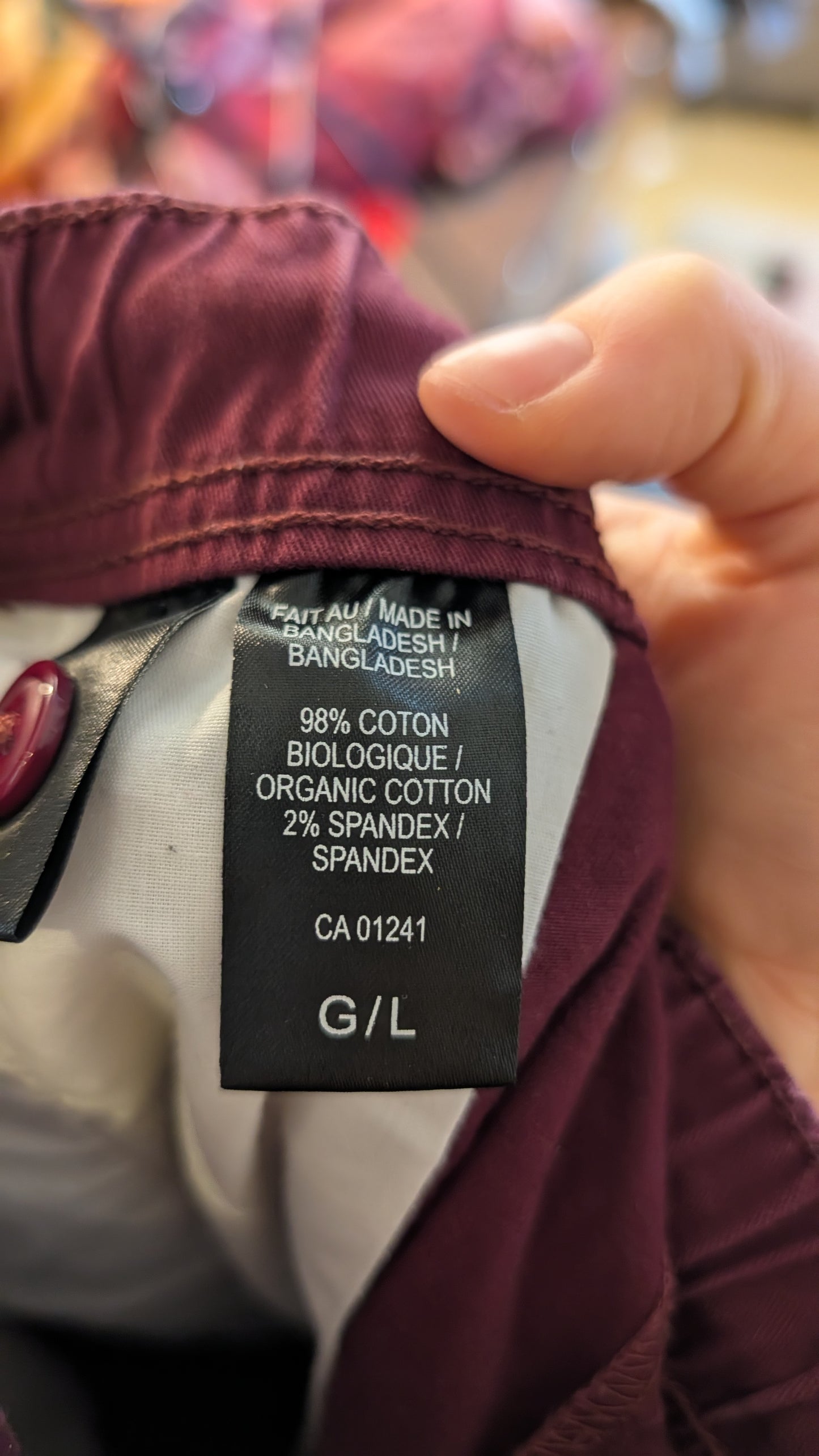 Pantalon Bourgogne – Simons