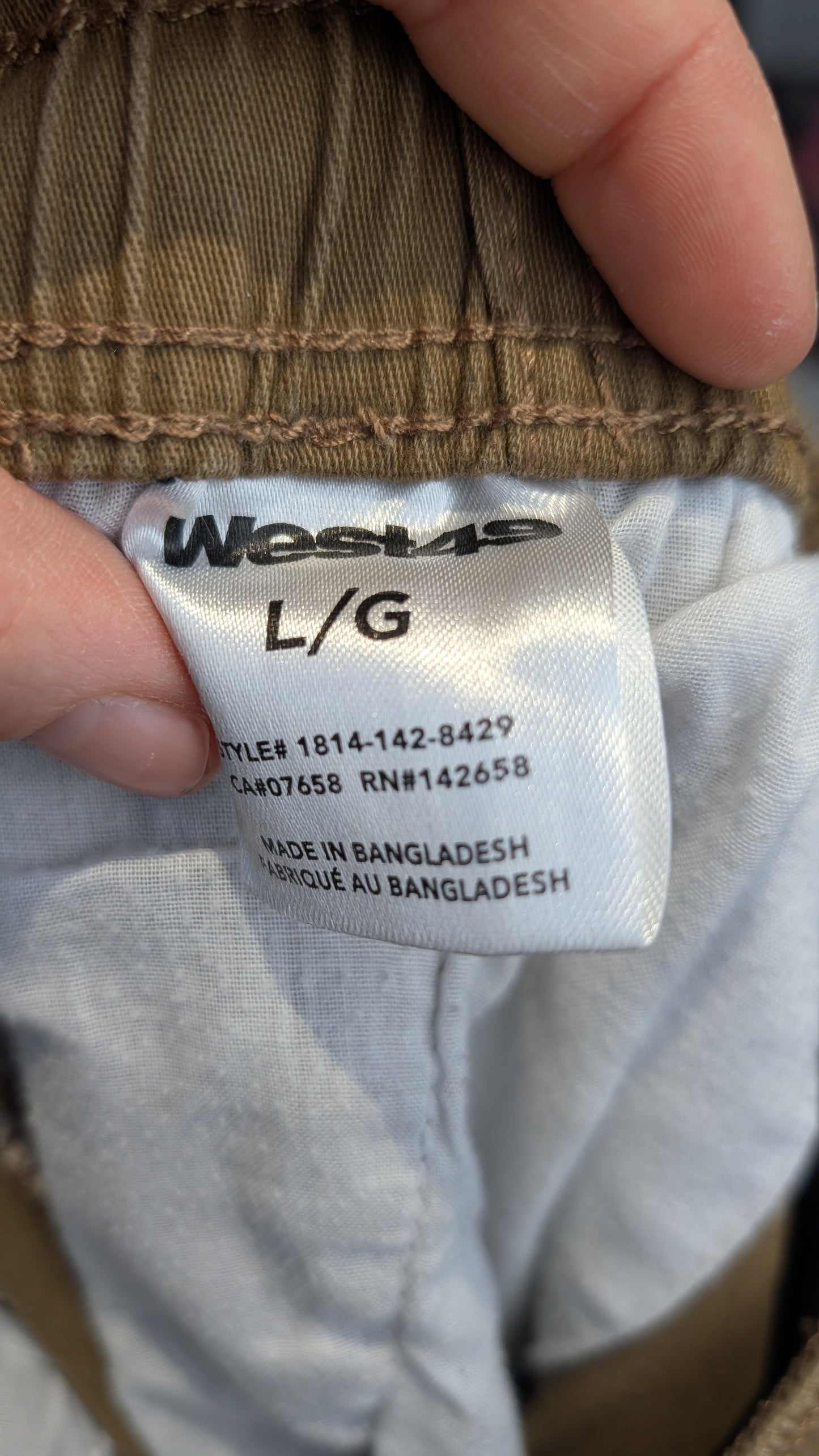 Pantalon Jogger – West49 (Brun)