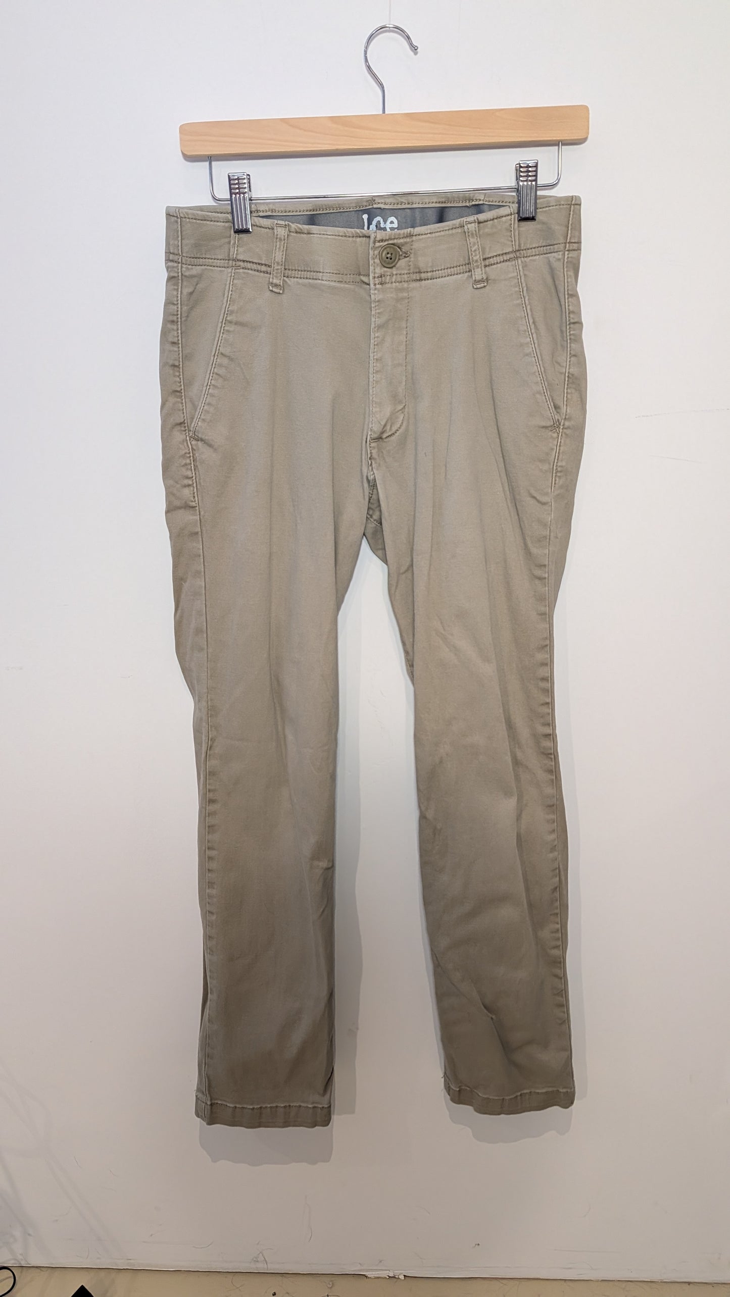 Pantalon Chino - Lee (vert tan) - 29/30