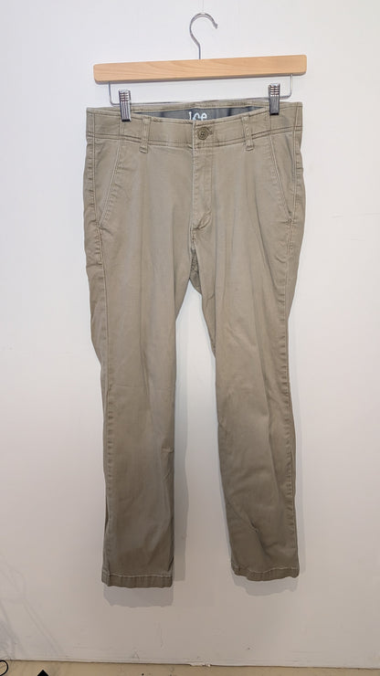 Pantalon Chino - Lee (vert tan) - 29/30