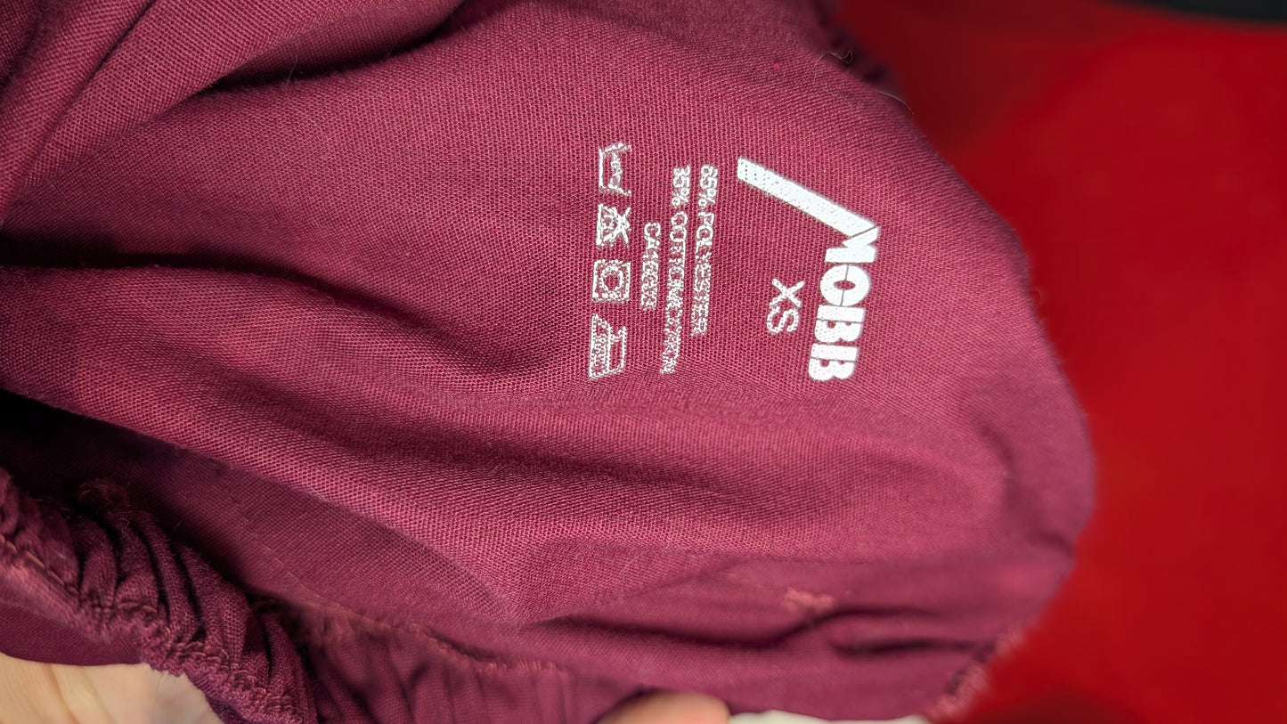 Pantalon Jogger – MOBB (Bourgogne) - XS