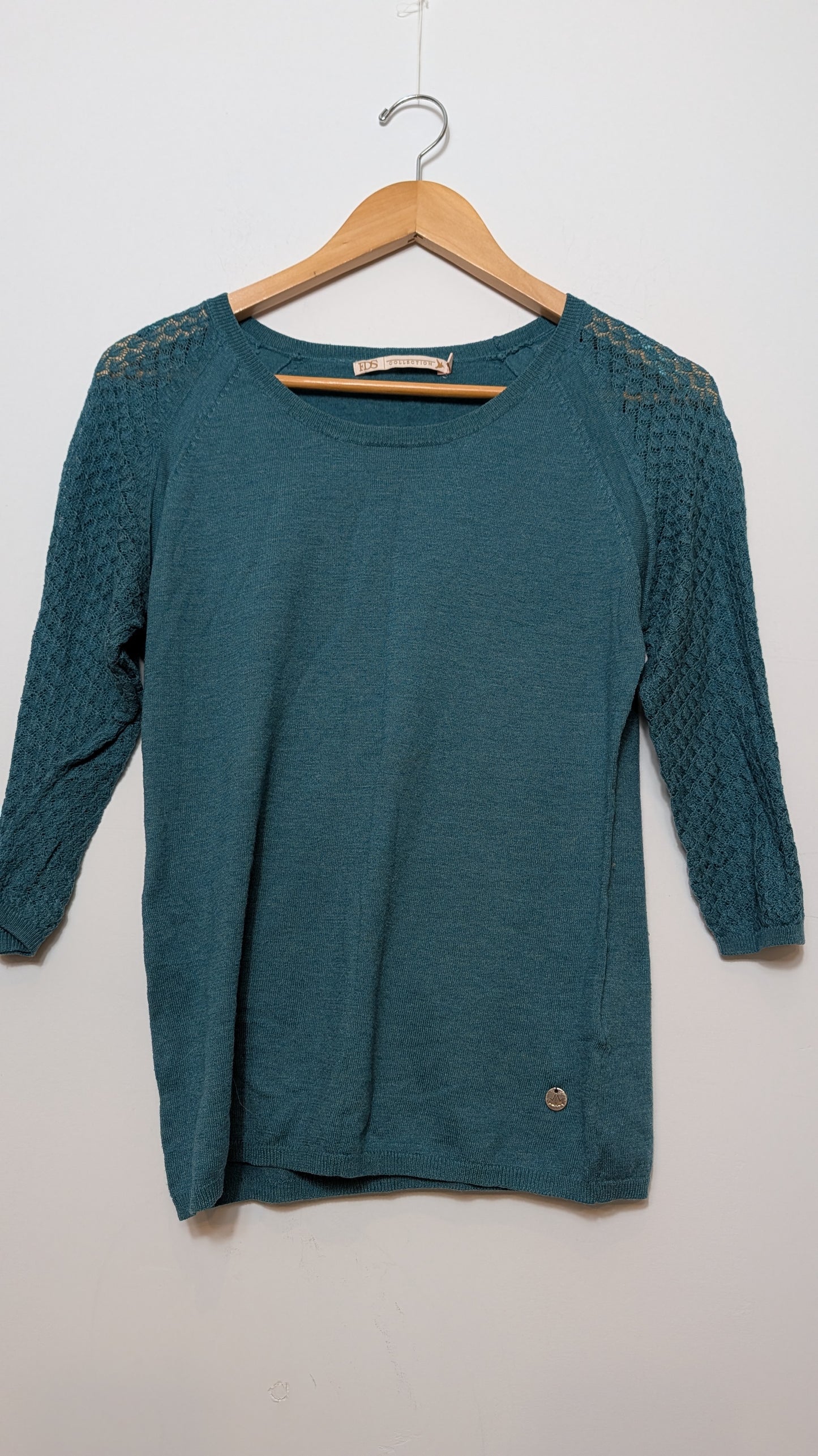 Chandail à manches 3/4 – FDS Collection (Sarcelle)