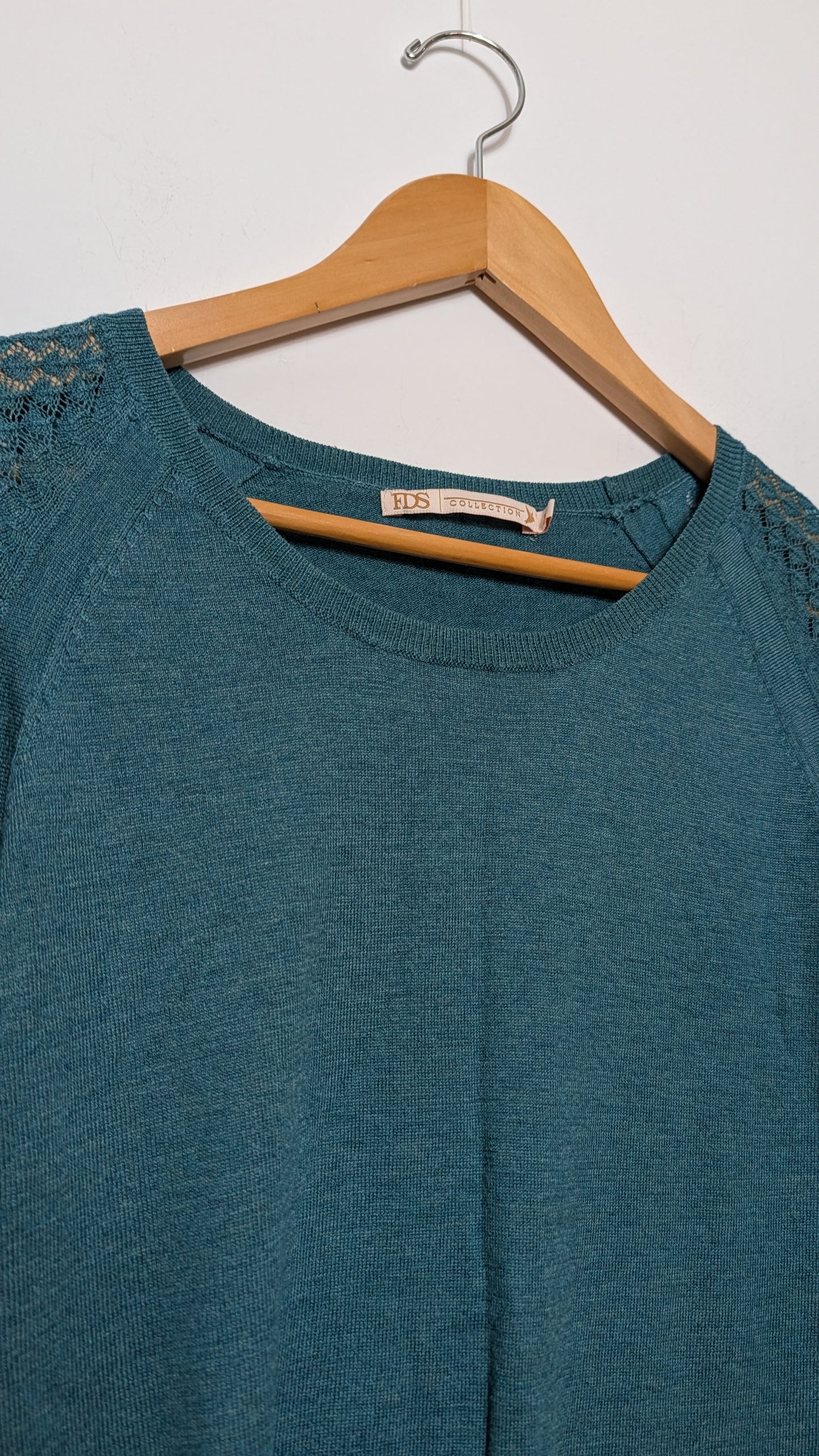 Chandail à manches 3/4 – FDS Collection (Sarcelle)