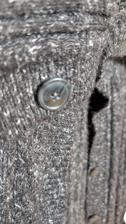 Veste en Tricot – Dalia (Noir Chiné)