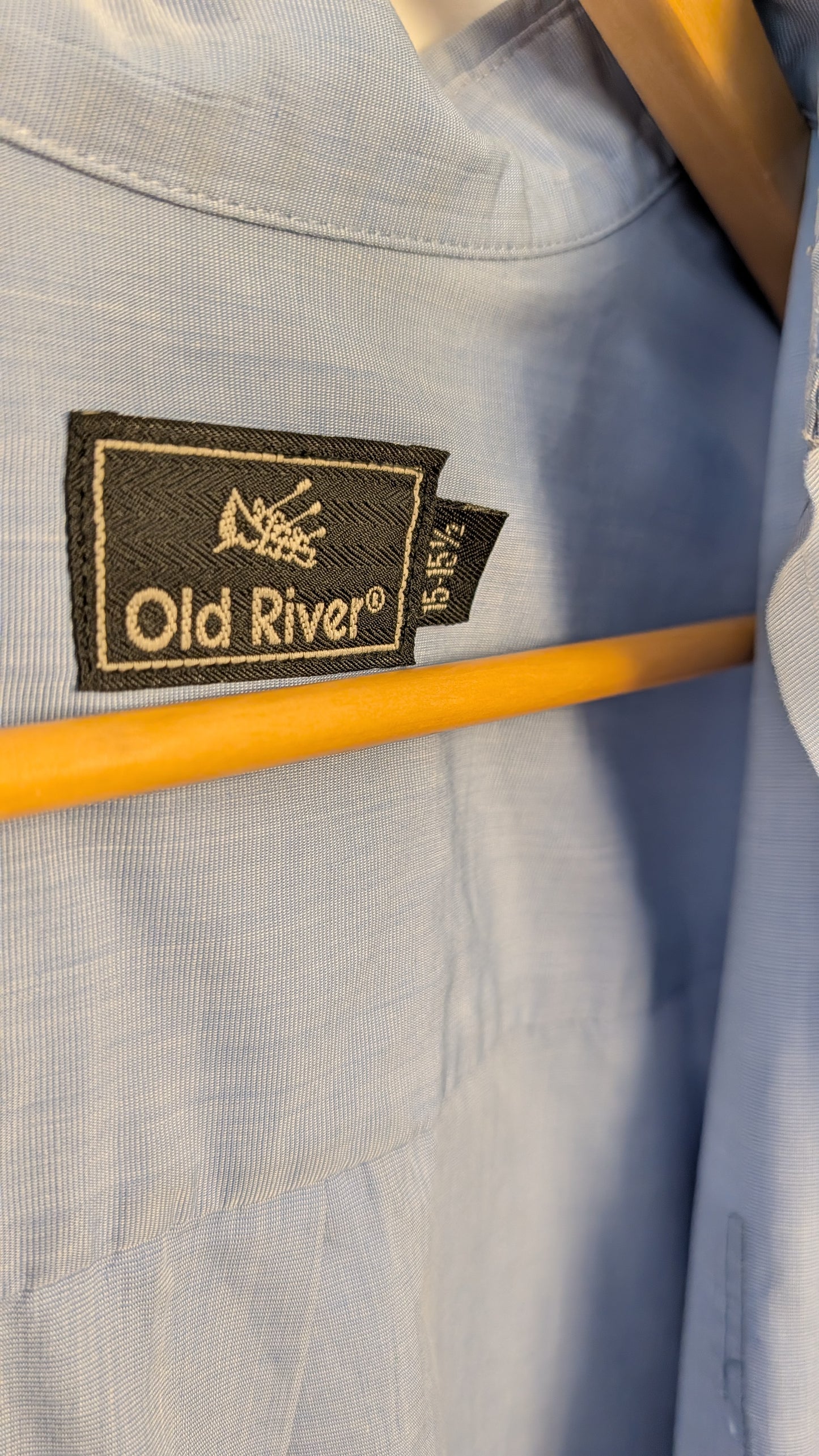 Chemise – Old River (Bleu)